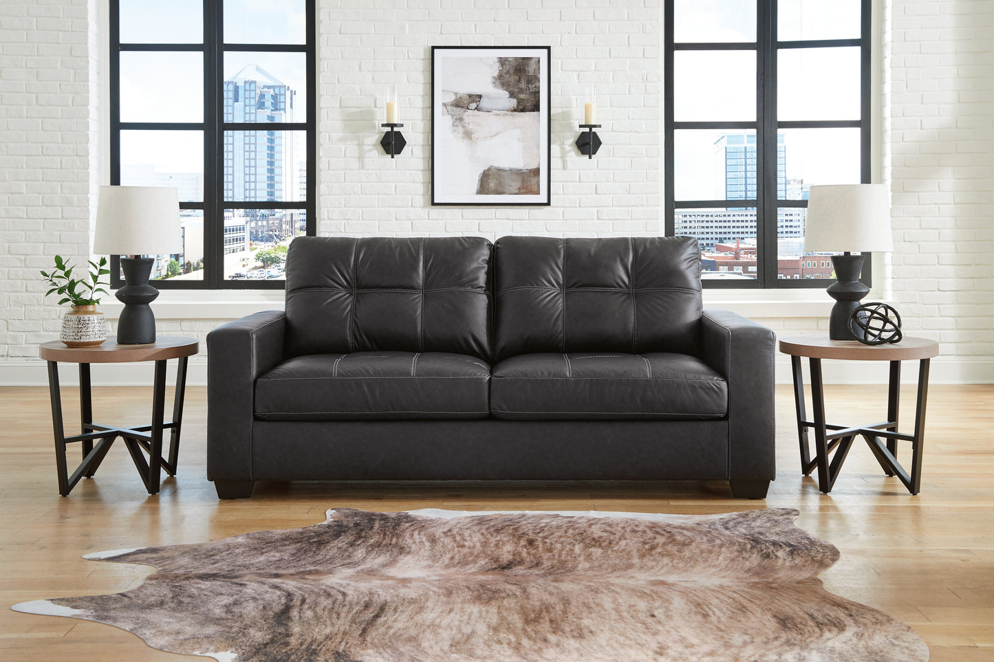 Bradenton Furniture Outlet - Ashley Furniture - Barlin Mills Living Room - Sofa / Carbon - 1700438