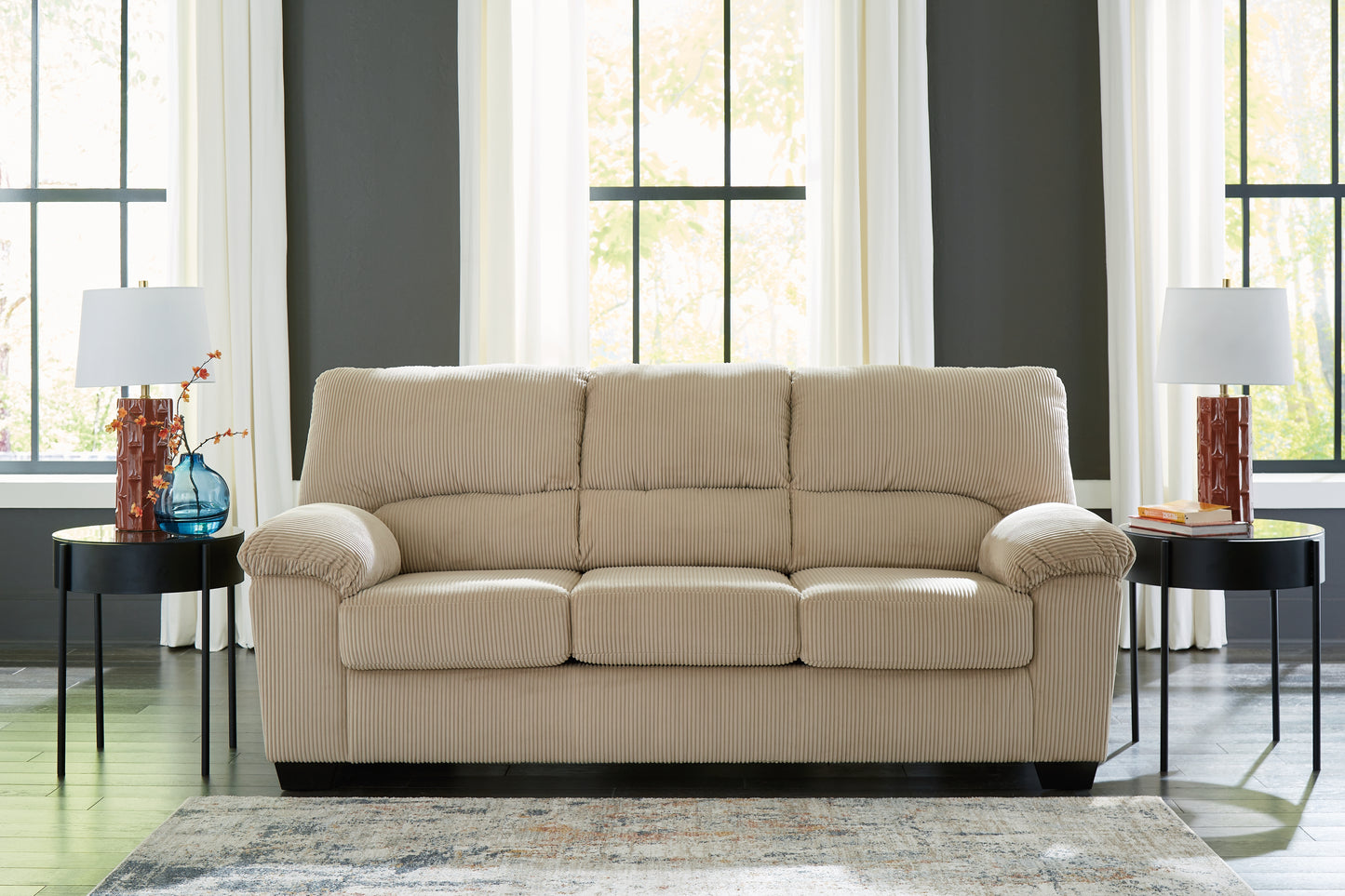 Bradenton Furniture Outlet - Ashley Furniture - SimpleJoy Living Room - Sofa / Sand - 2420338
