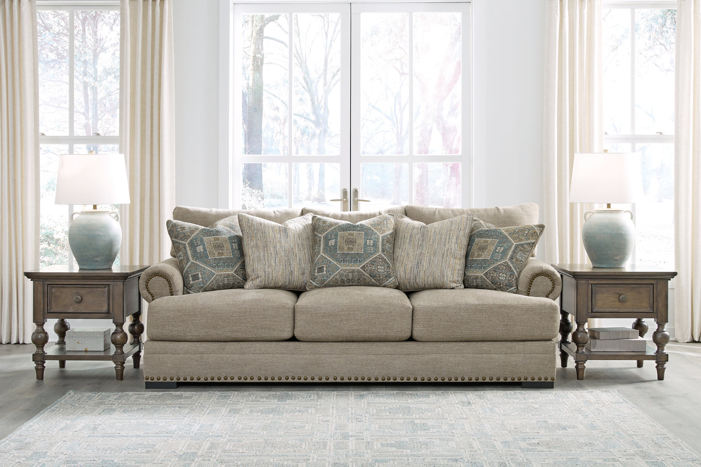 Bradenton Furniture Outlet - Ashley Furniture - Galemore Living Room - Sofa / Quarry - 2700438