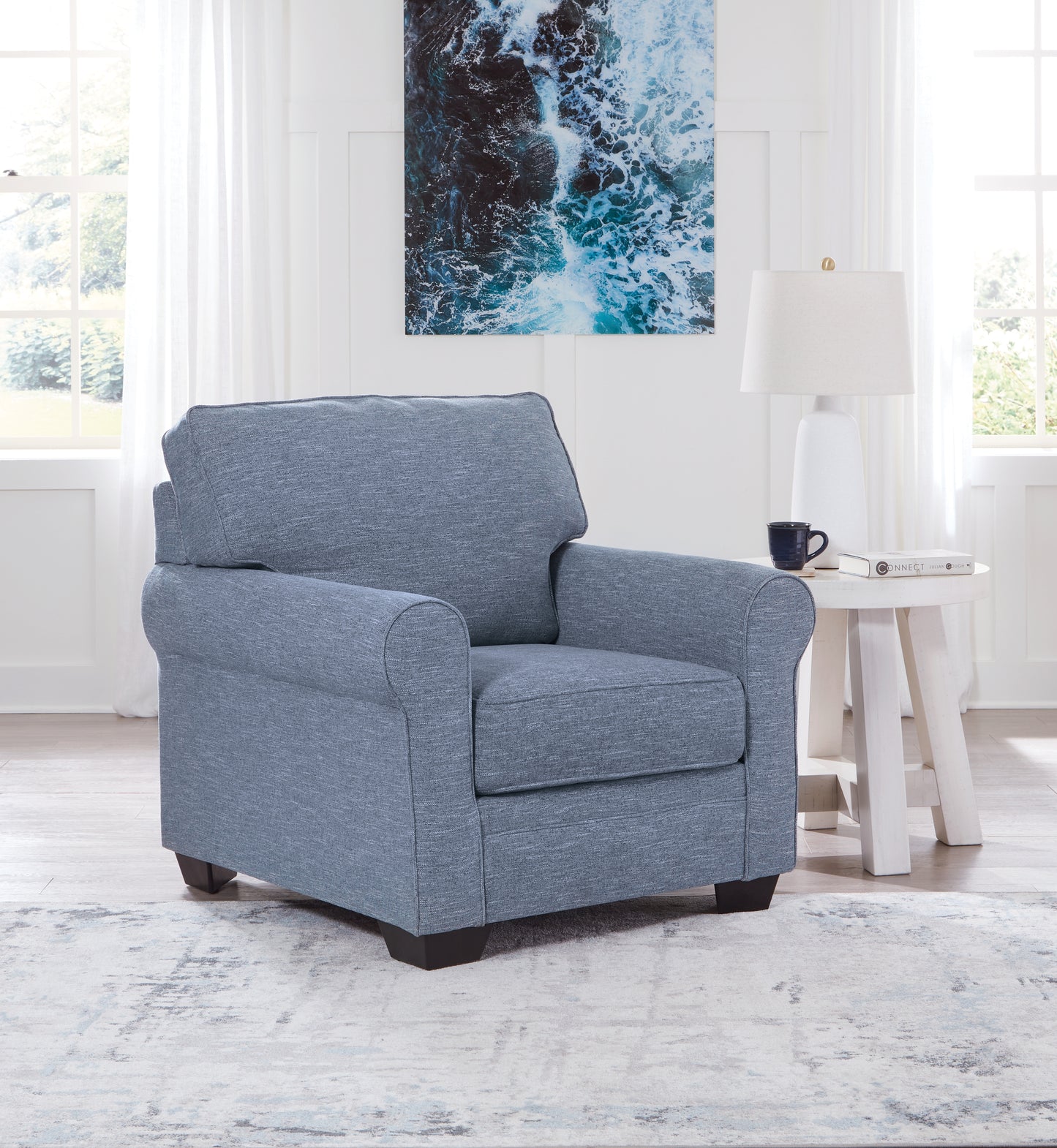 Bradenton Furniture Outlet - Ashley Furniture - Carissa Manor Living Room - Chair / Denim - 3260420