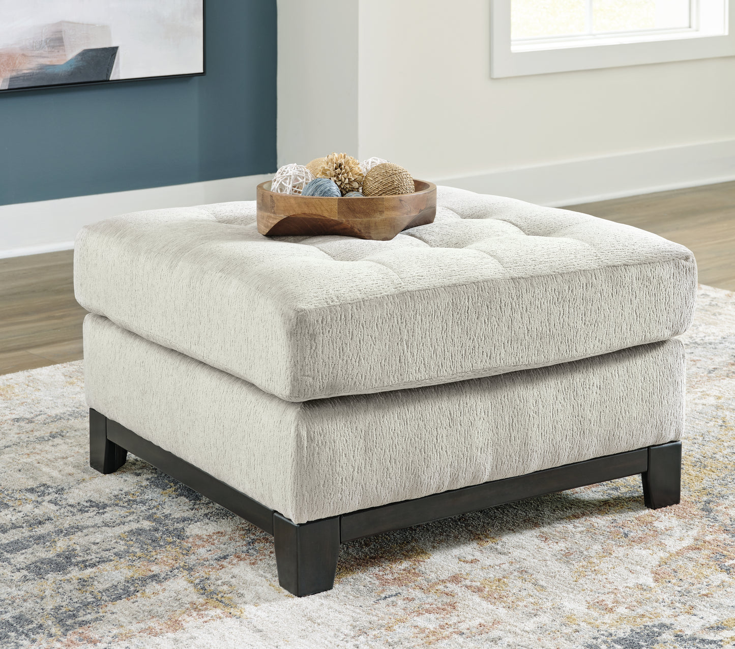 Bradenton Furniture Outlet - Ashley Furniture - Maxon Place Living Room - Oversized Accent Ottoman / Stone - 3300408