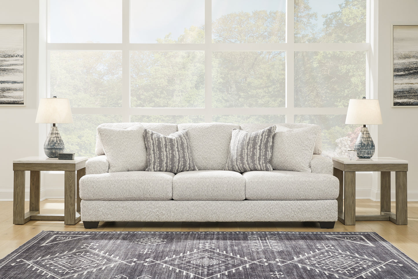 Bradenton Furniture Outlet - Ashley Furniture - Brebryan Living Room - Sofa / Flannel - 3440138