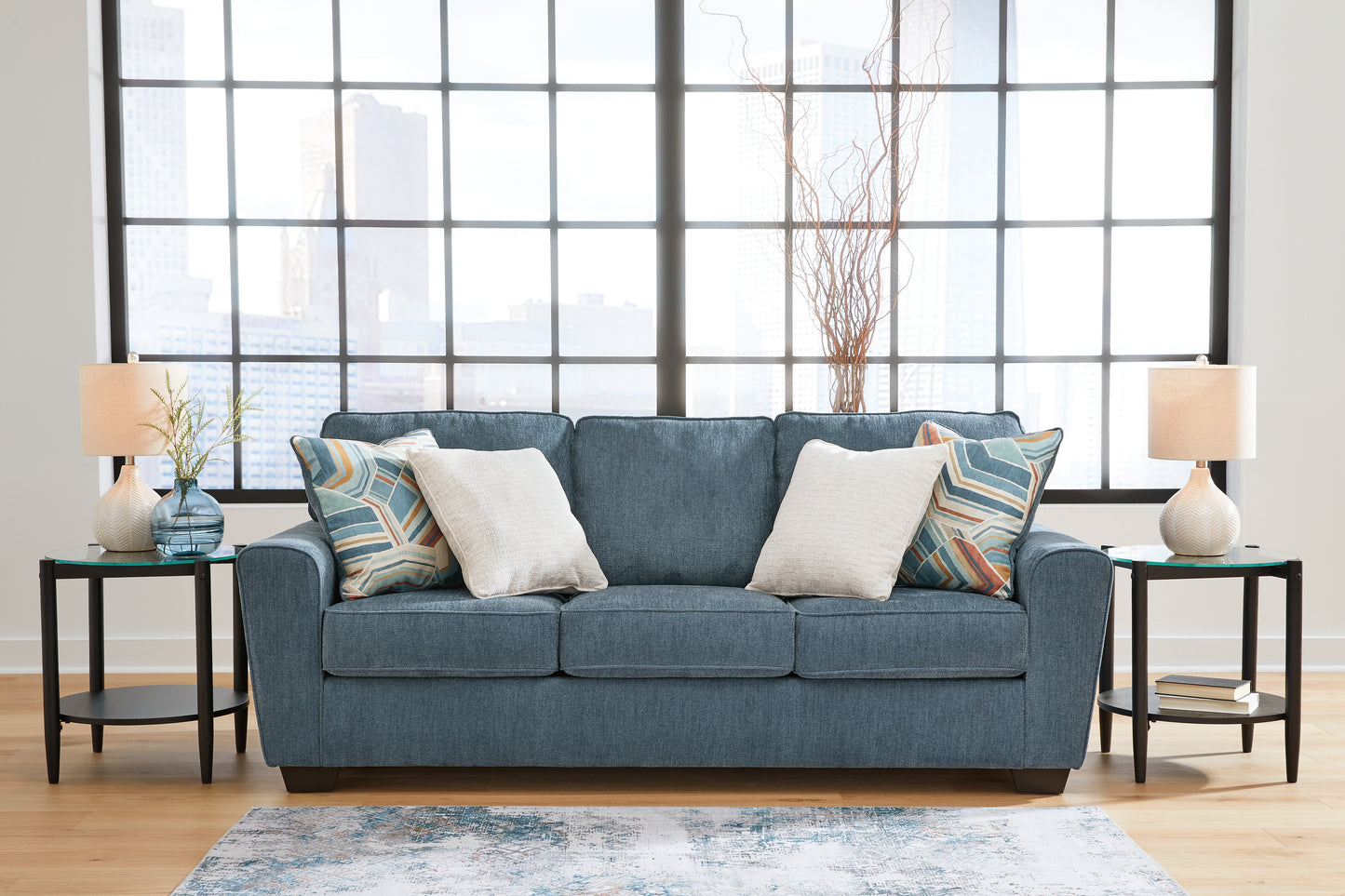 Bradenton Furniture Outlet - Ashley Furniture - Cashton Living Room - Sofa / Blue - 4060538
