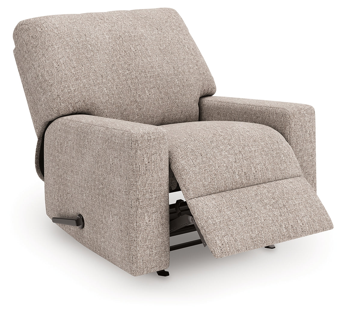 Bradenton Furniture Outlet - Ashley Furniture - Newellen Living Room - Rocker Recliner / Hemp - 4840425