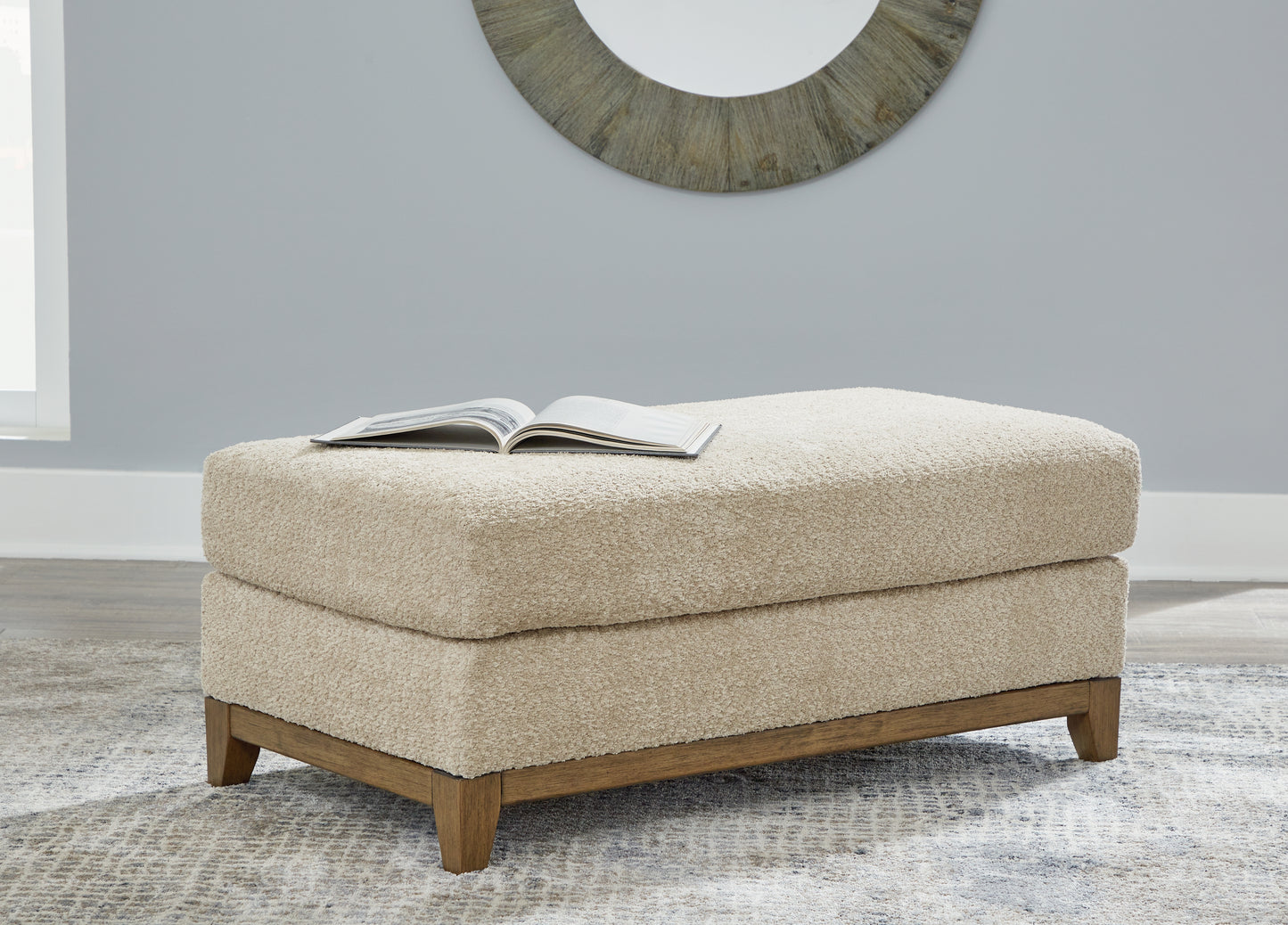Bradenton Furniture Outlet - Ashley Furniture - Parklynn Living Room - Ottoman / Desert - 4890214