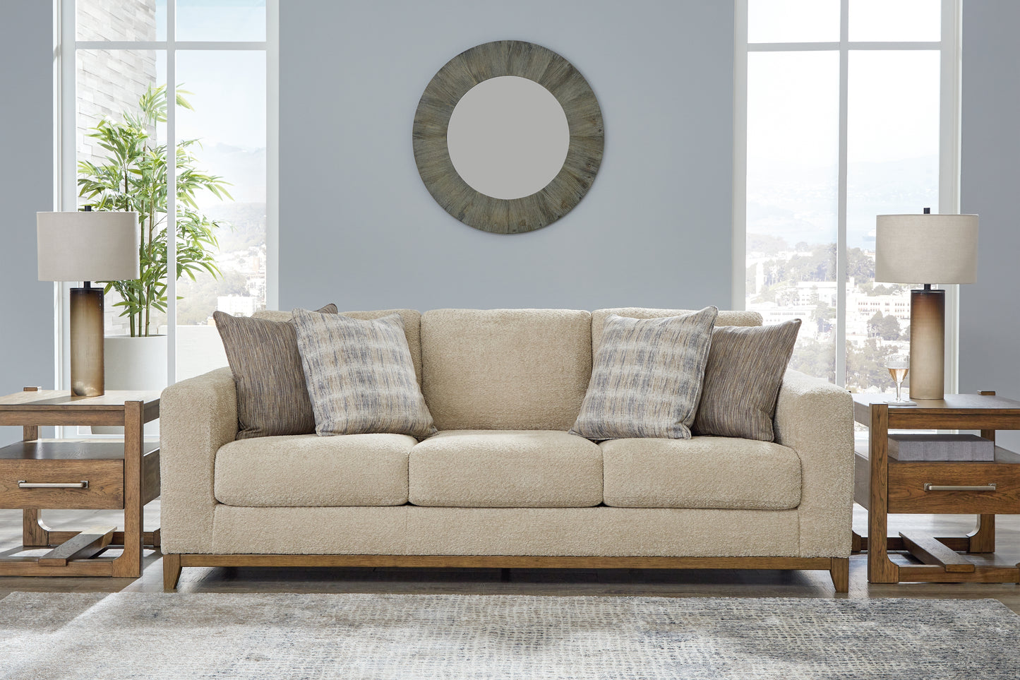 Bradenton Furniture Outlet - Ashley Furniture - Parklynn Living Room - Sofa / Desert - 4890238