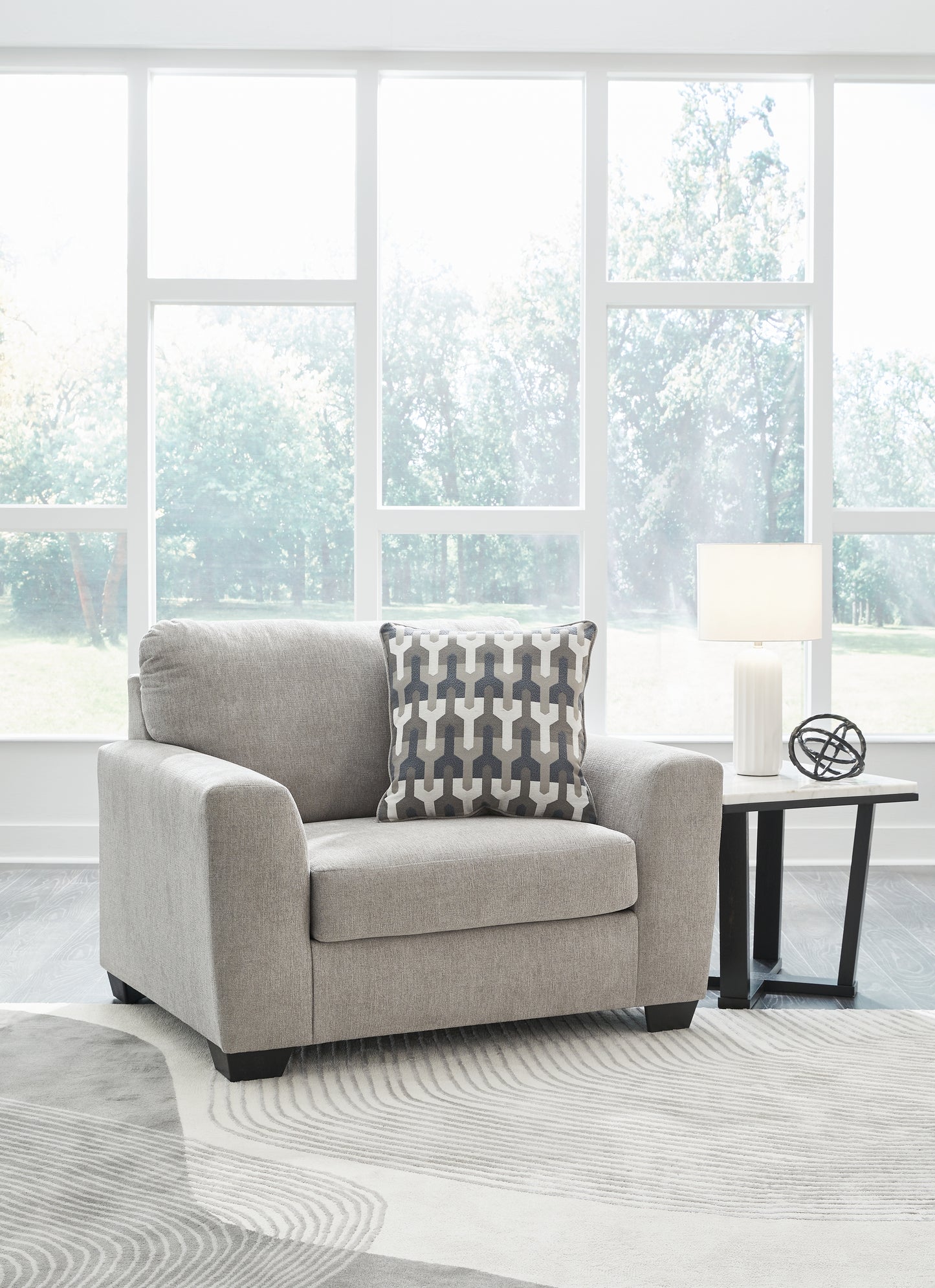Bradenton Furniture Outlet - Ashley Furniture - Avenal Park Living Room - Chair and a Half / Flannel - 5080523