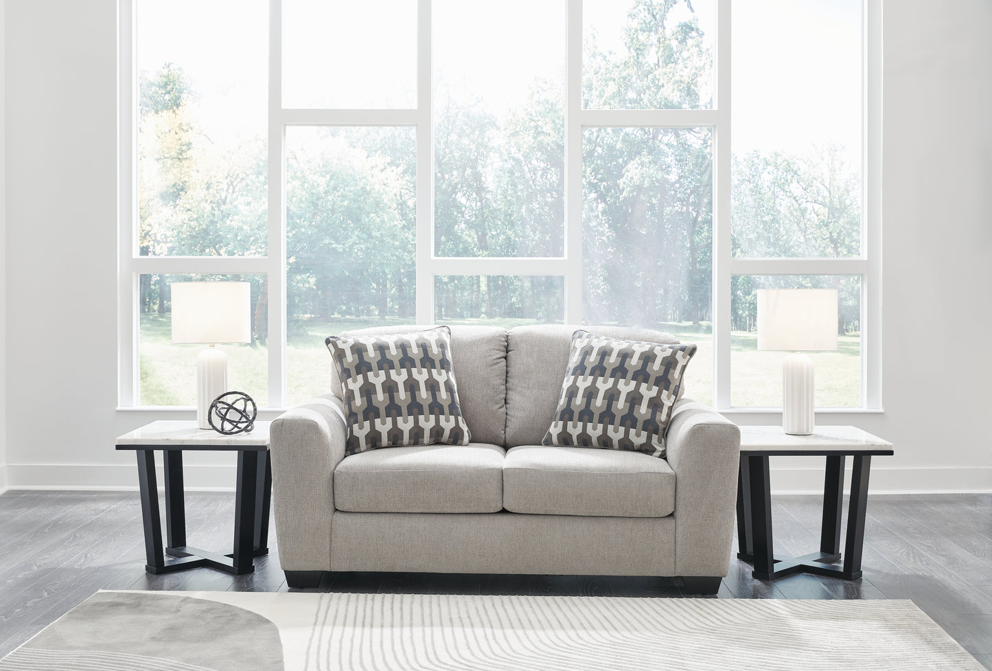 Bradenton Furniture Outlet - Ashley Furniture - Avenal Park Living Room - Loveseat / Flannel - 5080535
