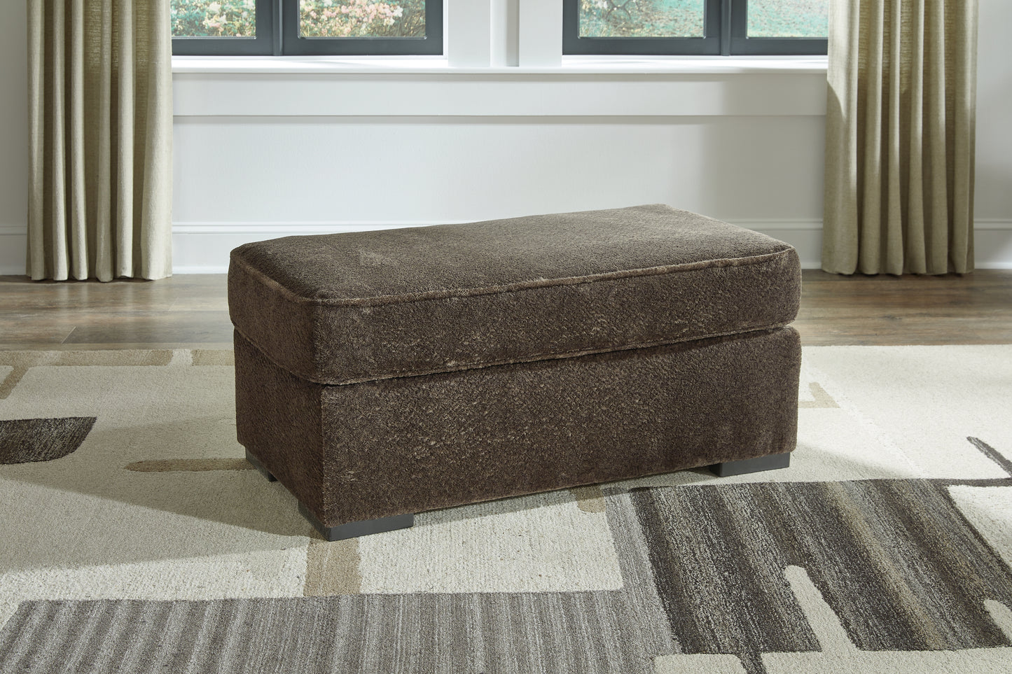 Bradenton Furniture Outlet - Ashley Furniture - Aylesworth Living Room - Ottoman / Chocolate - 5370214