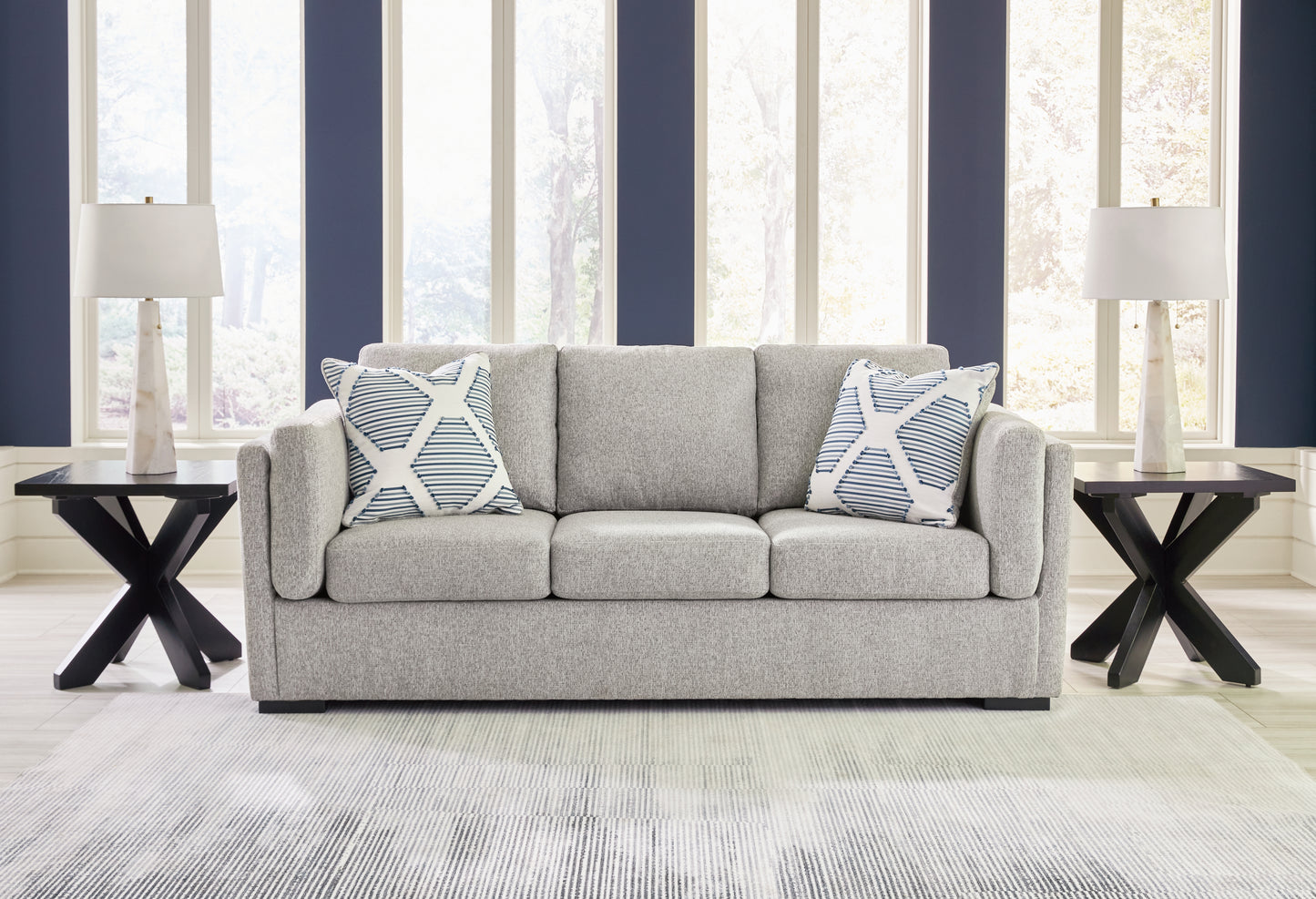 Bradenton Furniture Outlet - Ashley Furniture - Evansley Living Room - Sofa / Pewter - 5450338