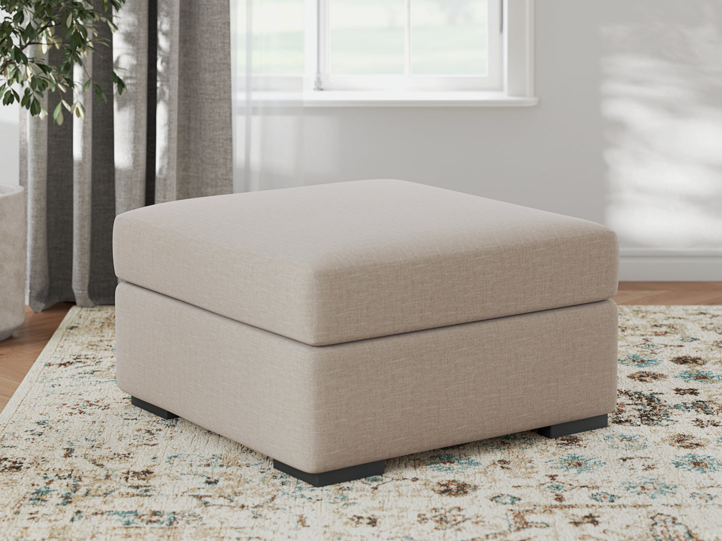 Bradenton Furniture Outlet - Ashley Furniture - LadyMae Living Room - Oversized Accent Ottoman / Twill - 5940408