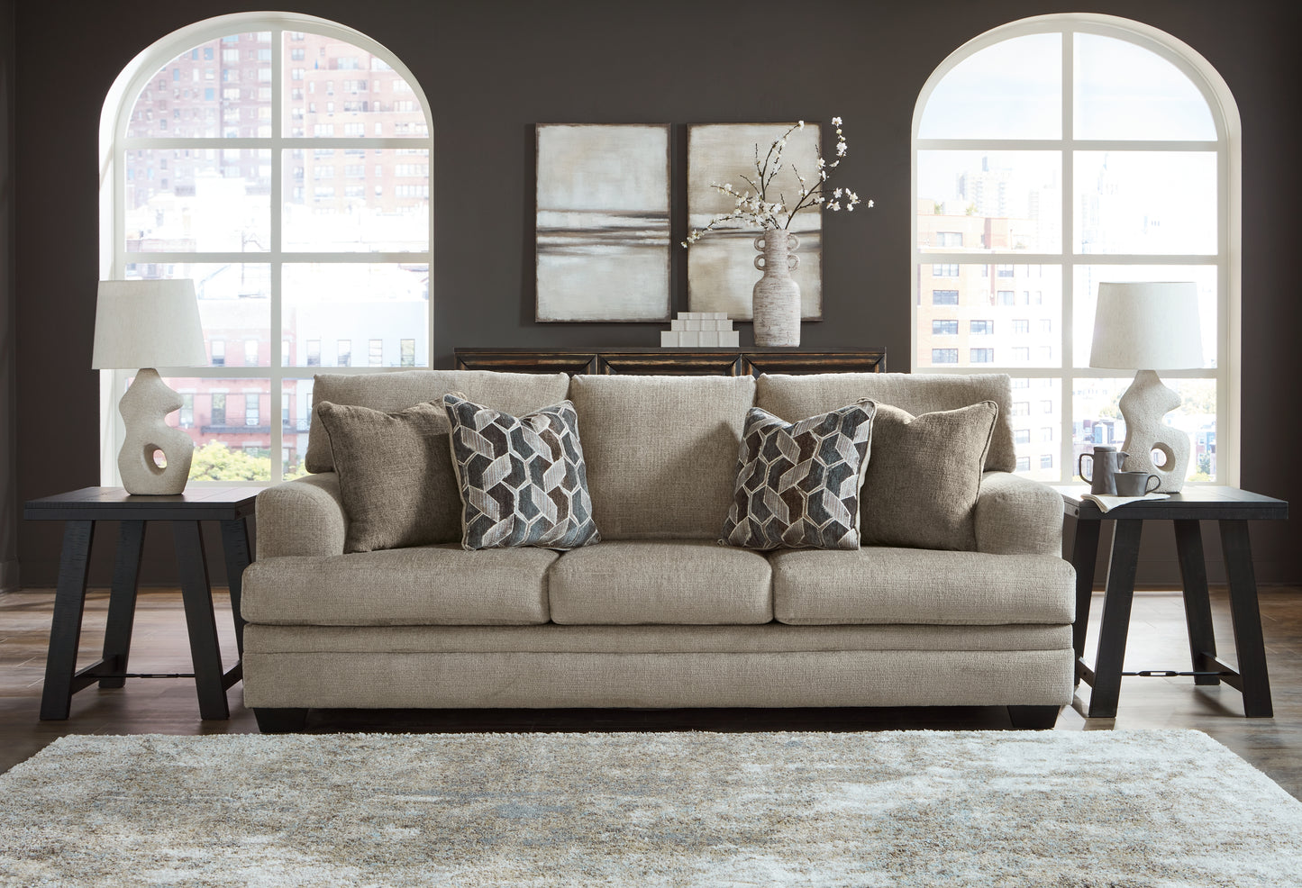 Bradenton Furniture Outlet - Ashley Furniture - Stonemeade Living Room - Sofa / Taupe - 5950438