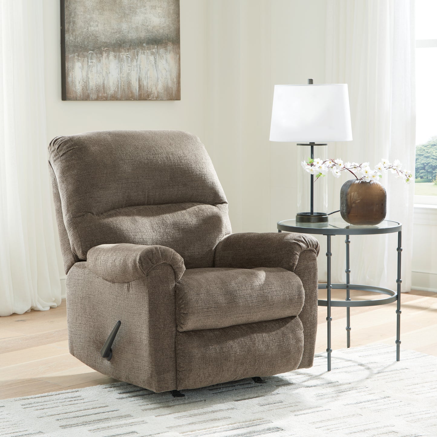 Bradenton Furniture Outlet - Ashley Furniture - Stonemeade Living Room - Rocker Recliner / Nutmeg - 5950525