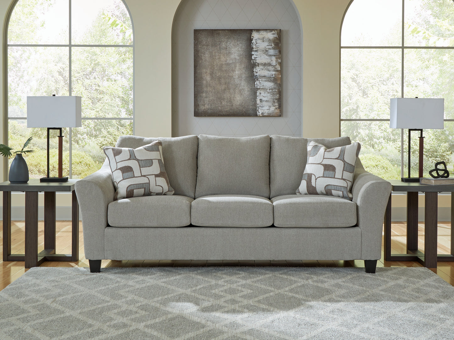 Bradenton Furniture Outlet - Ashley Furniture - Willarae Living Room - Sofa / Taupe - 5980338