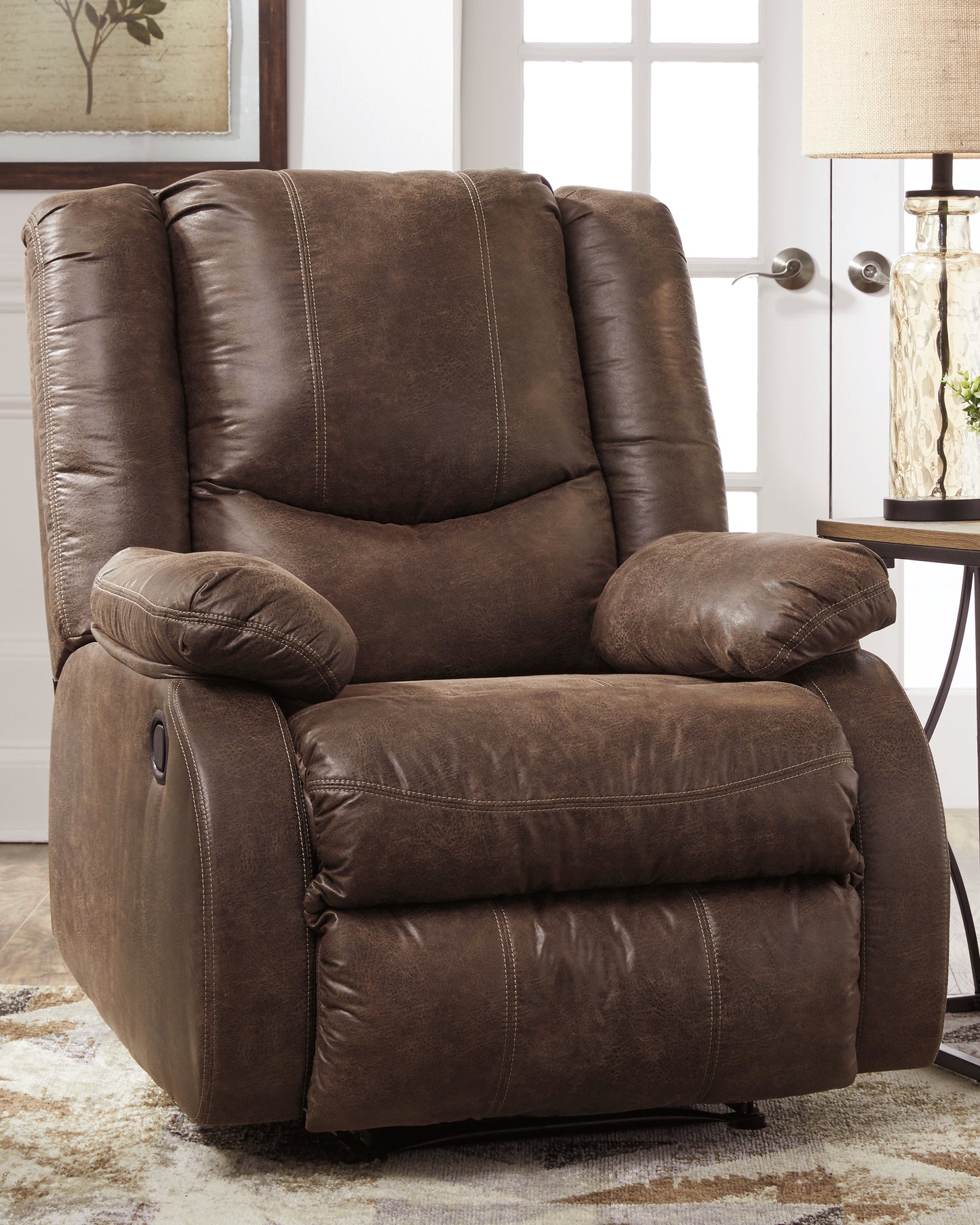 Bradenton Furniture Outlet - Ashley Furniture - Bladewood Living Room - Zero Wall Recliner / Slate - 6030629