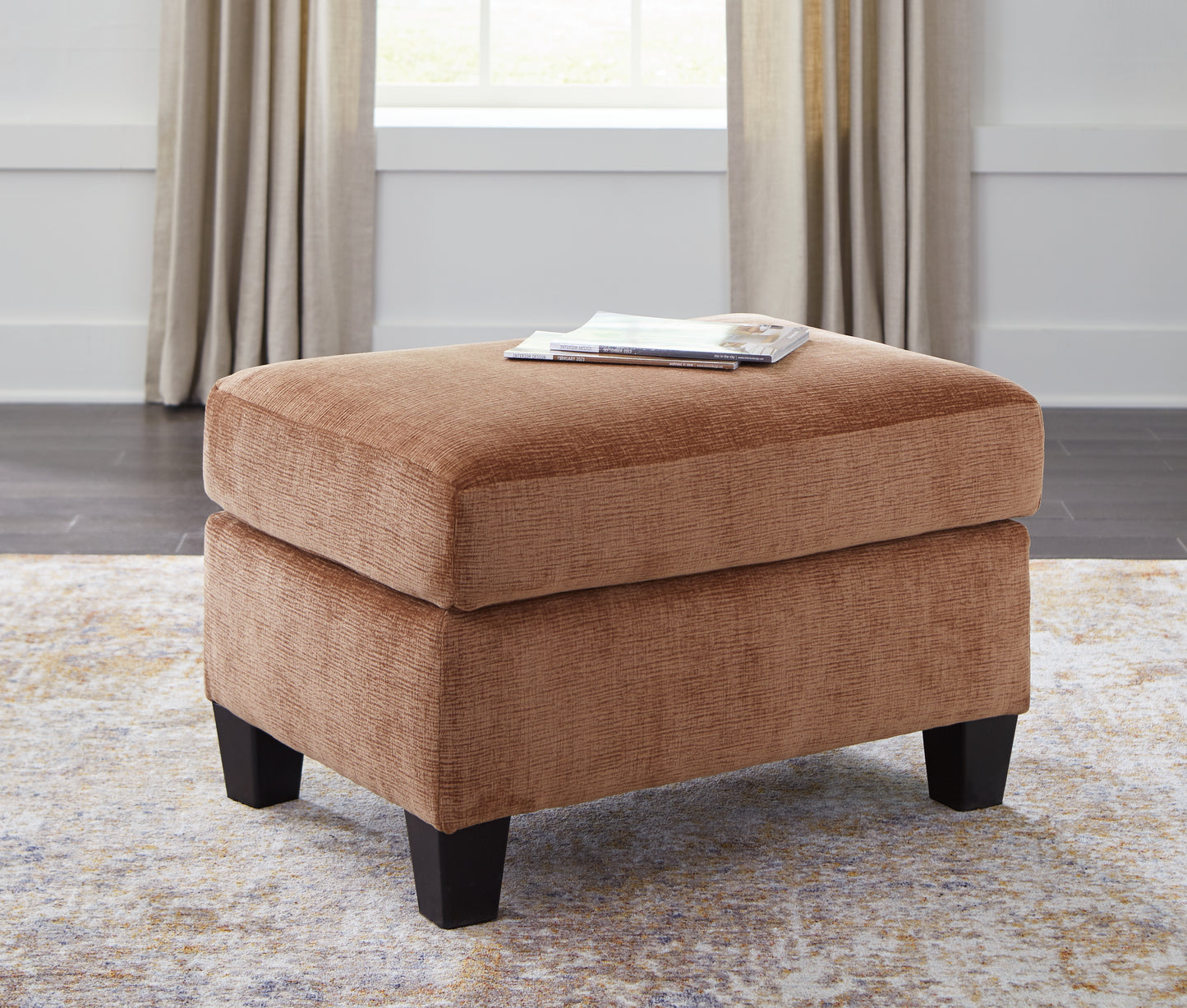 Bradenton Furniture Outlet - Ashley Furniture - Amity Bay Living Room - Ottoman / Clay - 6720414