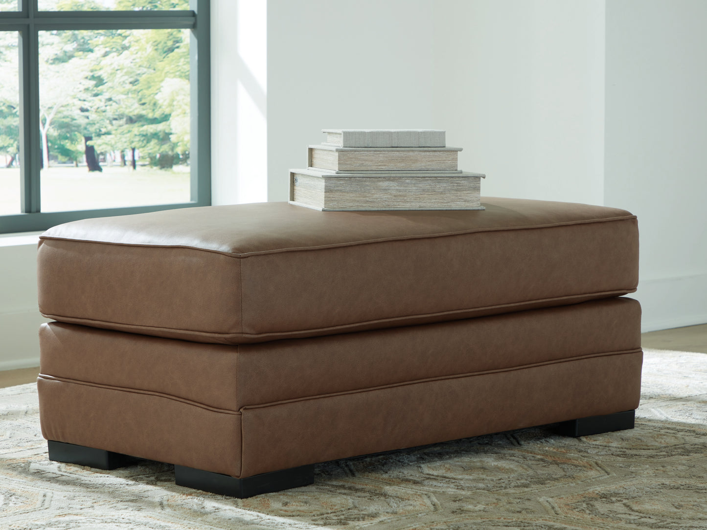 Bradenton Furniture Outlet - Ashley Furniture - VillaCourt Living Room - Ottoman / Caramel - 7490914
