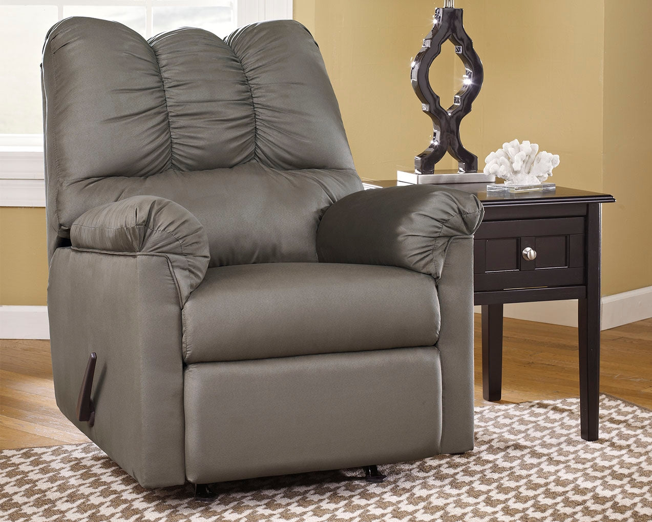 Bradenton Furniture Outlet - Ashley Furniture - Darcy Living Room - Rocker Recliner / Cobblestone - 7500525