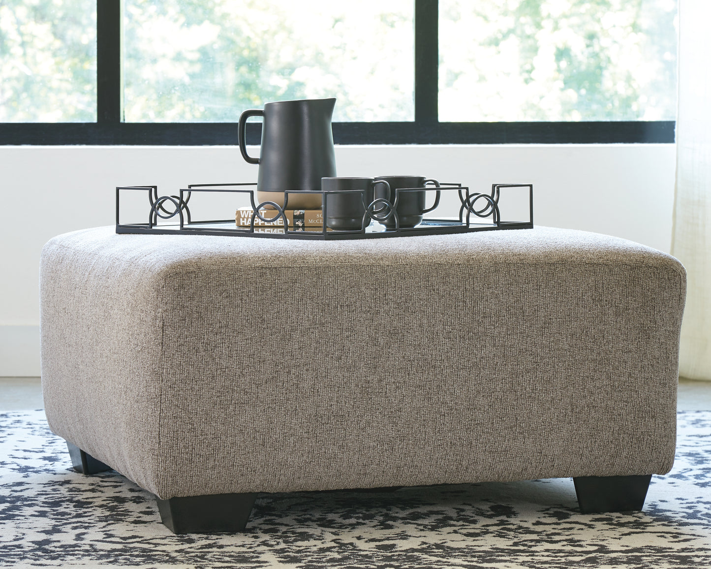 Bradenton Furniture Outlet - Ashley Furniture - Ballinasloe Living Room - Rocker Recliner / Platinum - 8070225