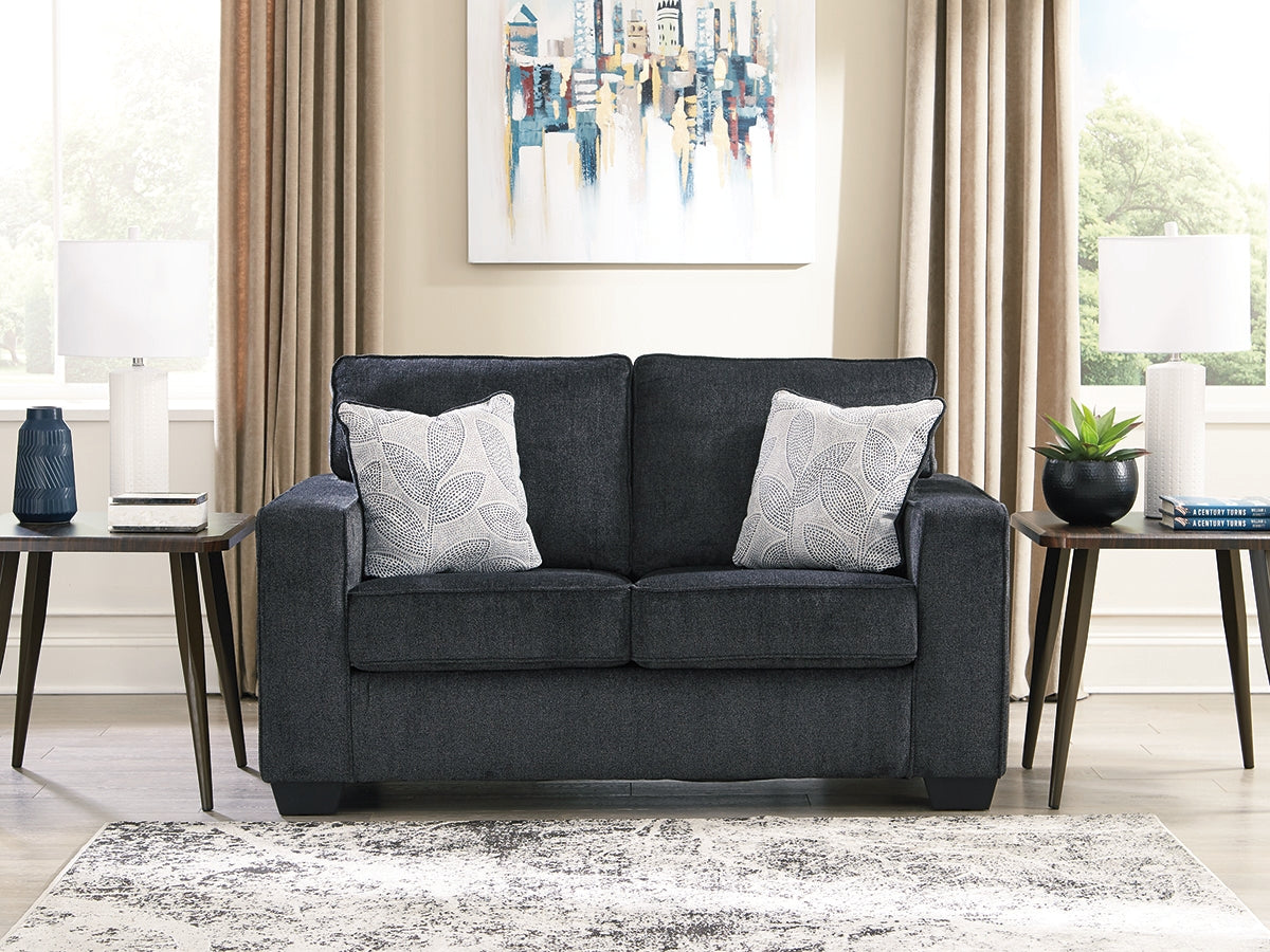 Bradenton Furniture Outlet - Ashley Furniture - Altari Living Room - Loveseat / Slate - 8721335
