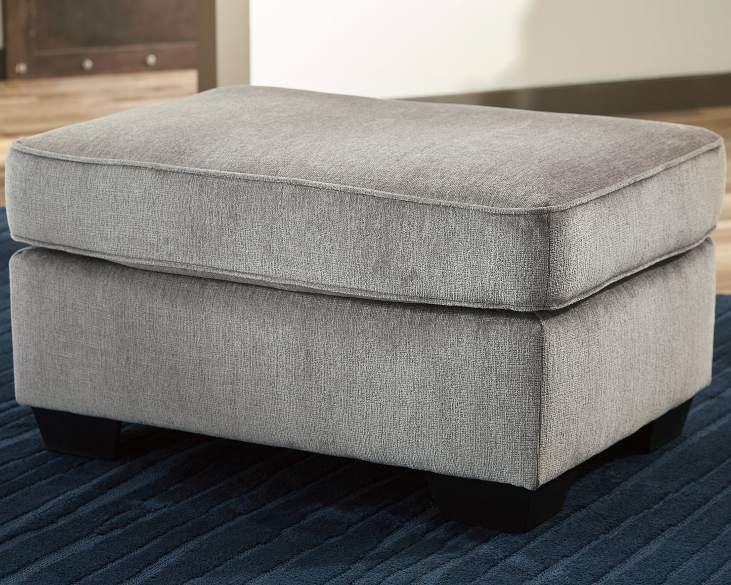 Bradenton Furniture Outlet - Ashley Furniture - Altari Living Room - Ottoman / Alloy - 8721414