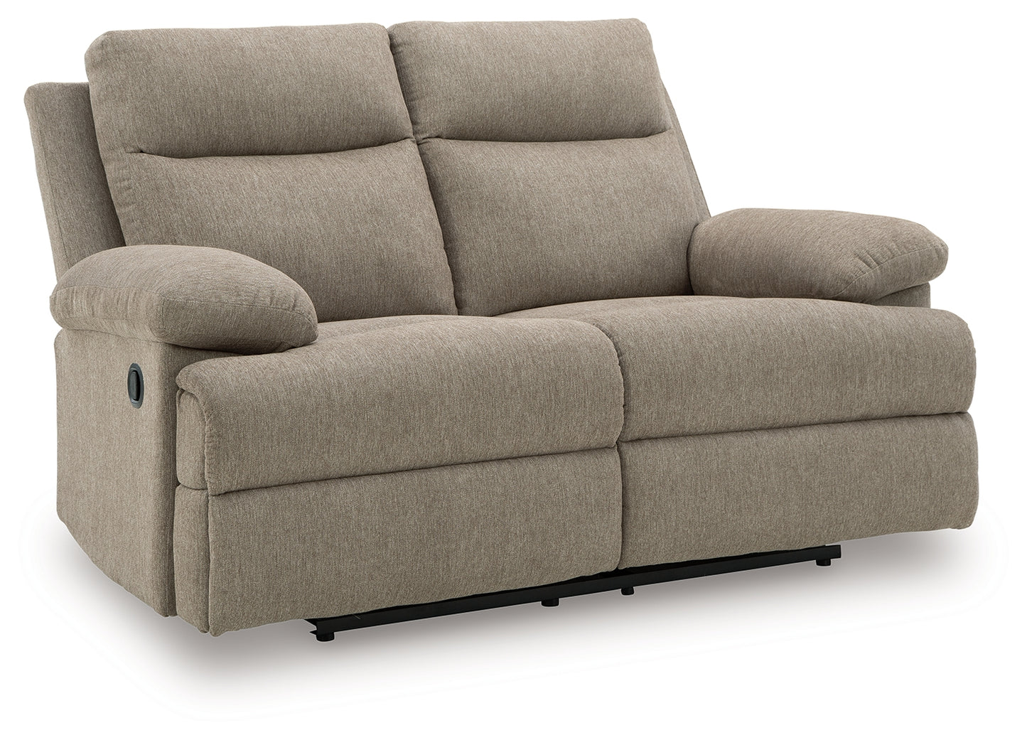 Bradenton Furniture Outlet - Ashley Furniture - Side-Swipe Living Room - Reclining Loveseat / Mocha - PC9140586