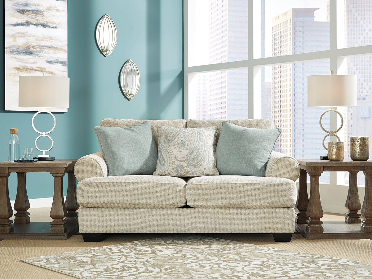 Bradenton Furniture Outlet - Ashley Furniture - Monaghan Living Room - Loveseat / Sandstone - 9620535
