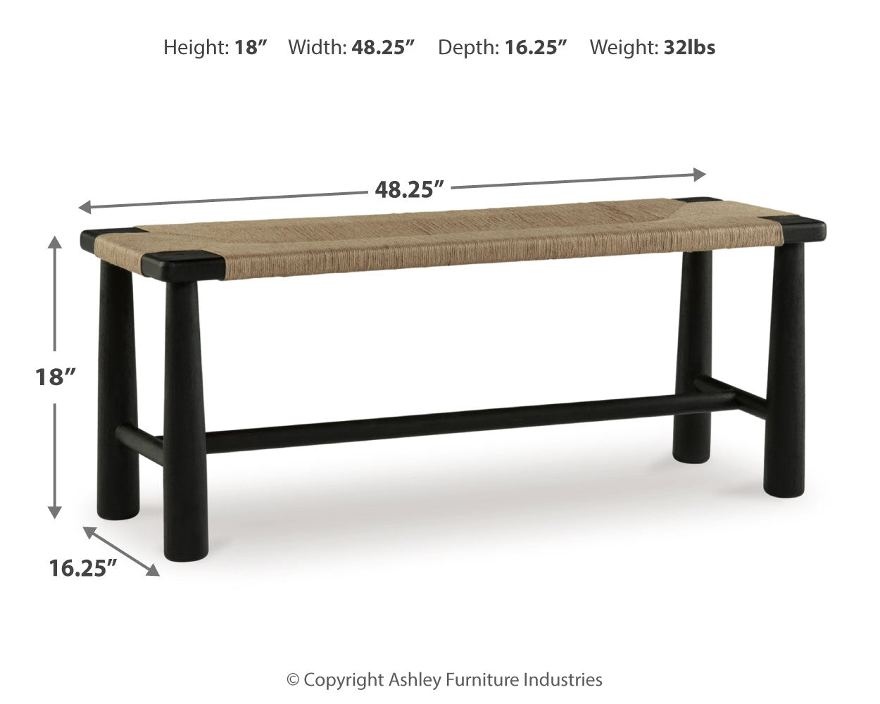 Acerman Accent Bench
