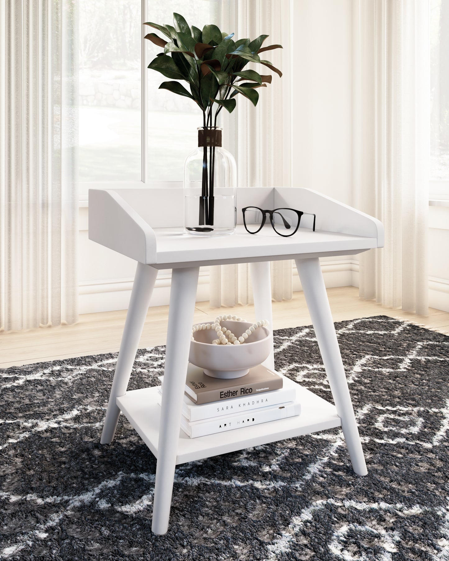 Bradenton Furniture Outlet - Ashley Furniture - Blariden Accent Table - Accent Table / White - A4000367