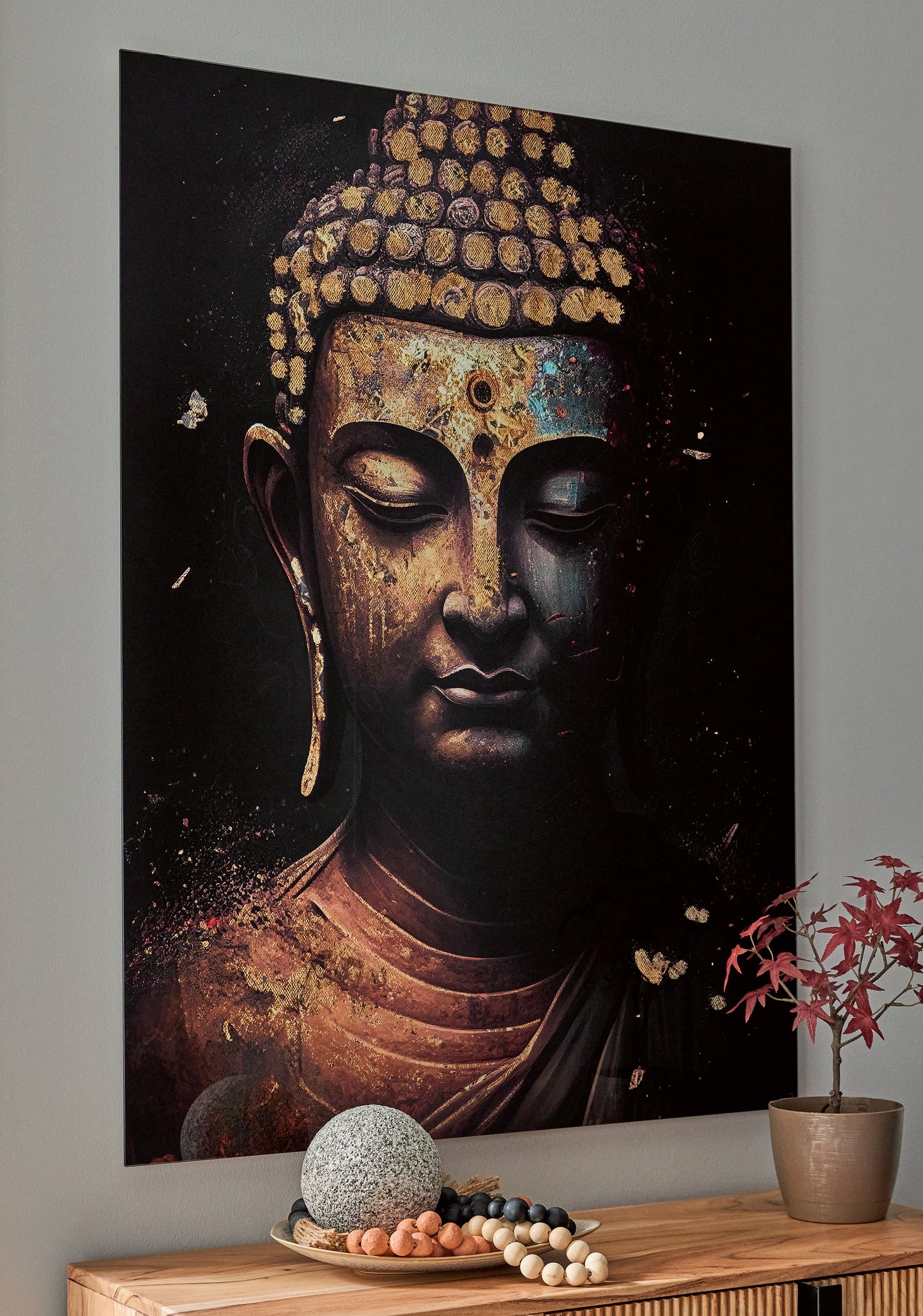 Bradenton Furniture Outlet - Ashley Furniture - Caymoore Wall Decor - Wall Art / Black/Gold Finish - A8000423