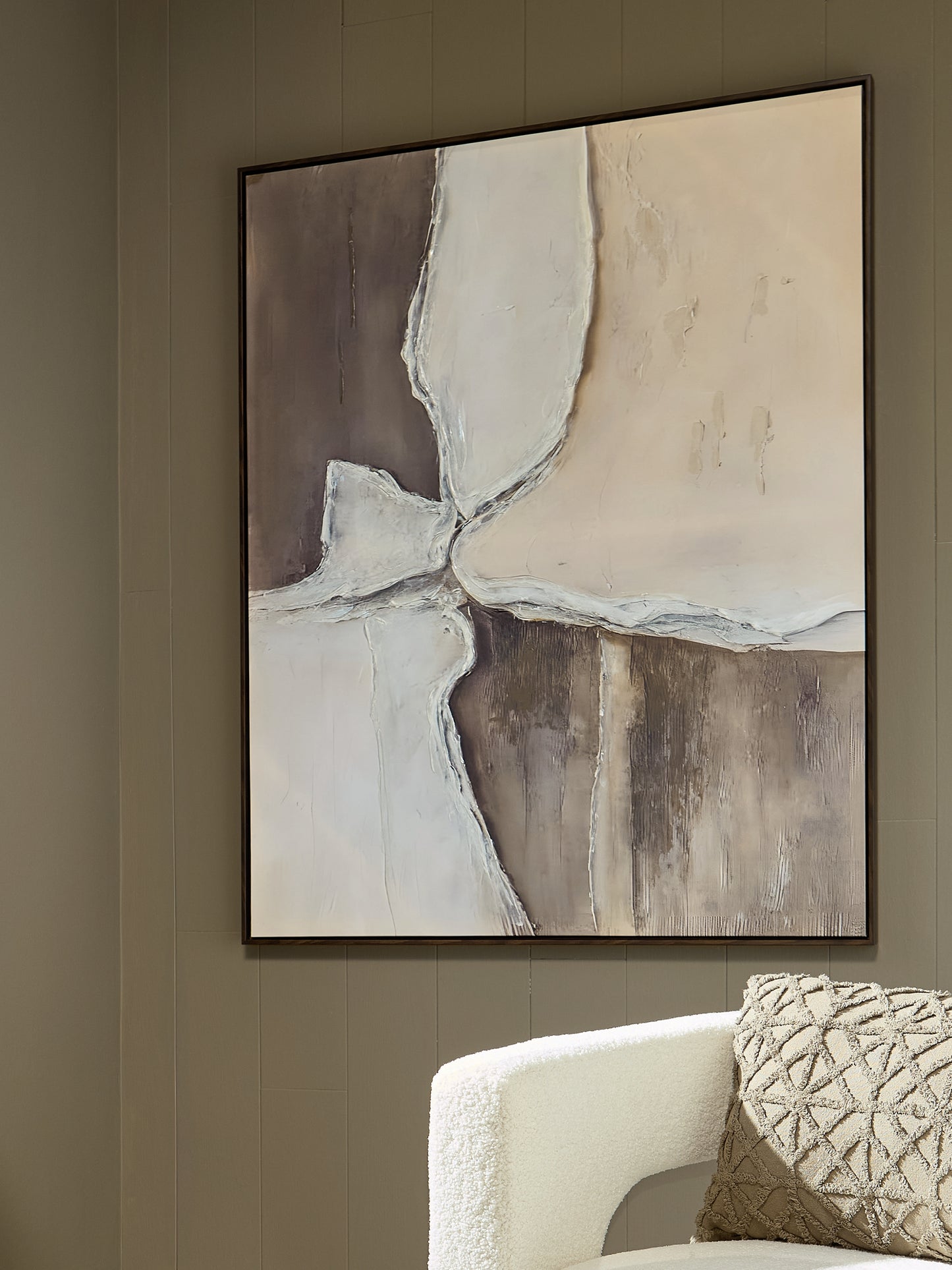 Bradenton Furniture Outlet - Ashley Furniture - Junward Wall Decor - Wall Art / Brown/Tan/White - A8000461