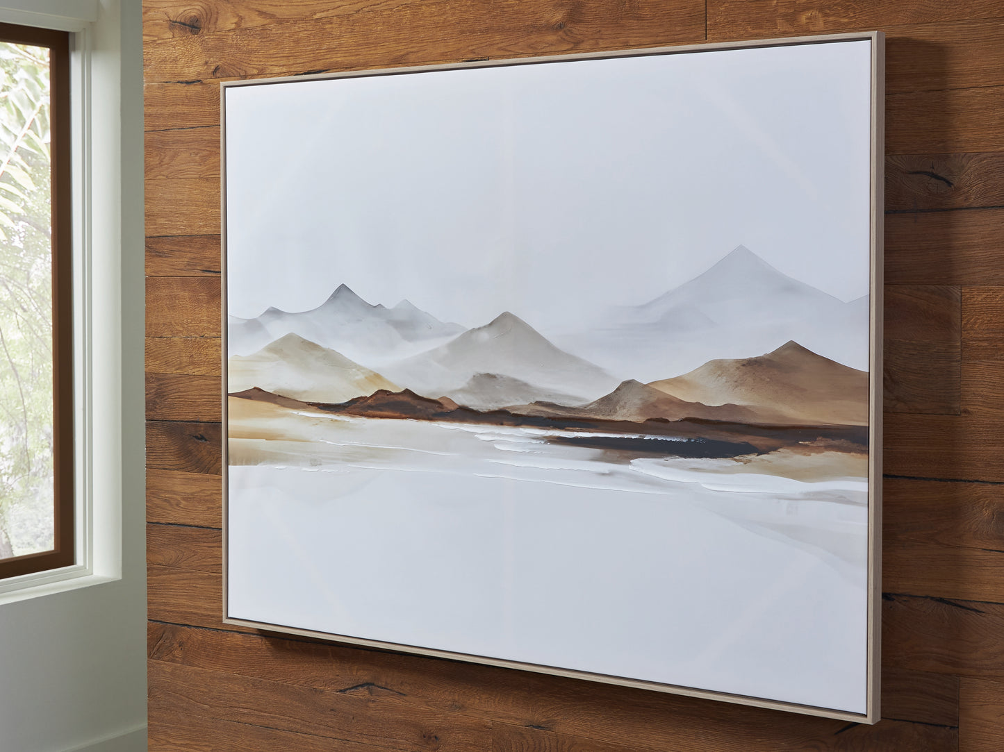 Bradenton Furniture Outlet - Ashley Furniture - Karalen Wall Decor - Wall Art / White/Gray/Brown - A8000465