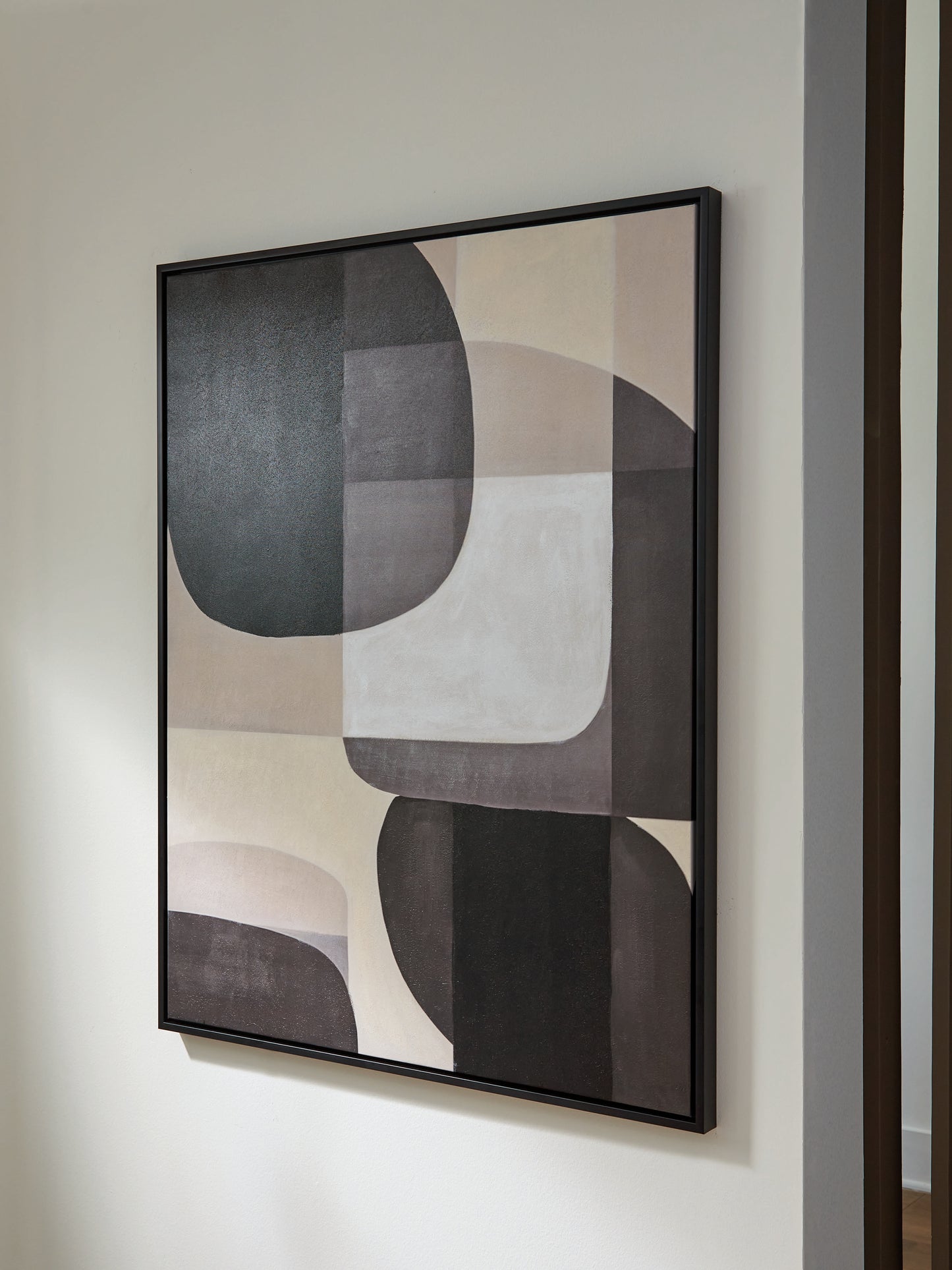 Bradenton Furniture Outlet - Ashley Furniture - Kesleigh Wall Decor - Wall Art / Black/White - A8000495