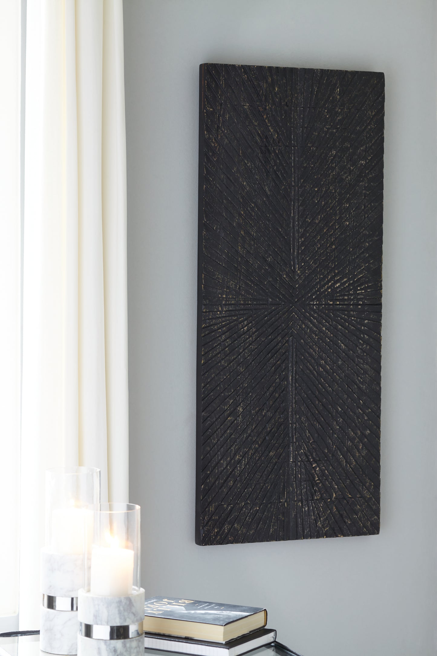 Bradenton Furniture Outlet - Ashley Furniture - Lenora Wall Decor - Wall Decor / Antique Black - A8010281