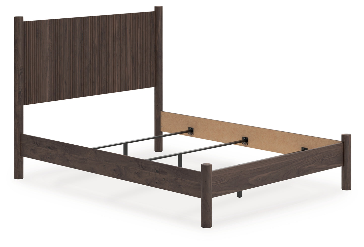 Bradenton Furniture Outlet - Ashley Furniture - Pamytta Bedroom - Queen Panel Bed / Brown - PCB2614B18