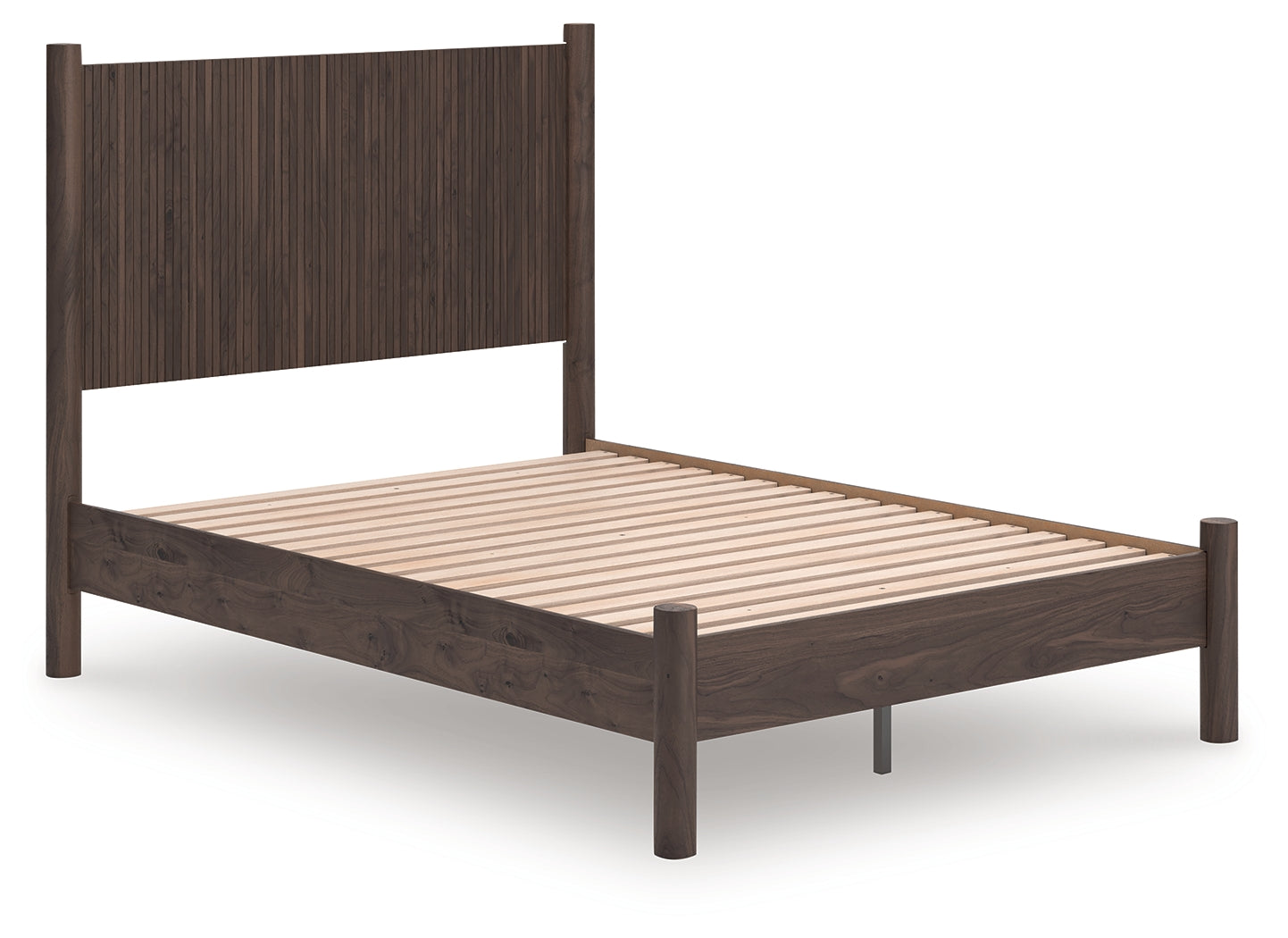 Bradenton Furniture Outlet - Ashley Furniture - Pamytta Bedroom - Full Panel Platform Bed / Brown - PCB2614B4
