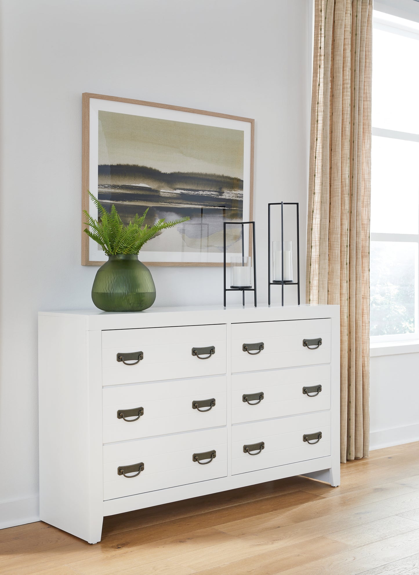 Bradenton Furniture Outlet - Ashley Furniture - Binterglen Bedroom - Dresser / White - B427-31