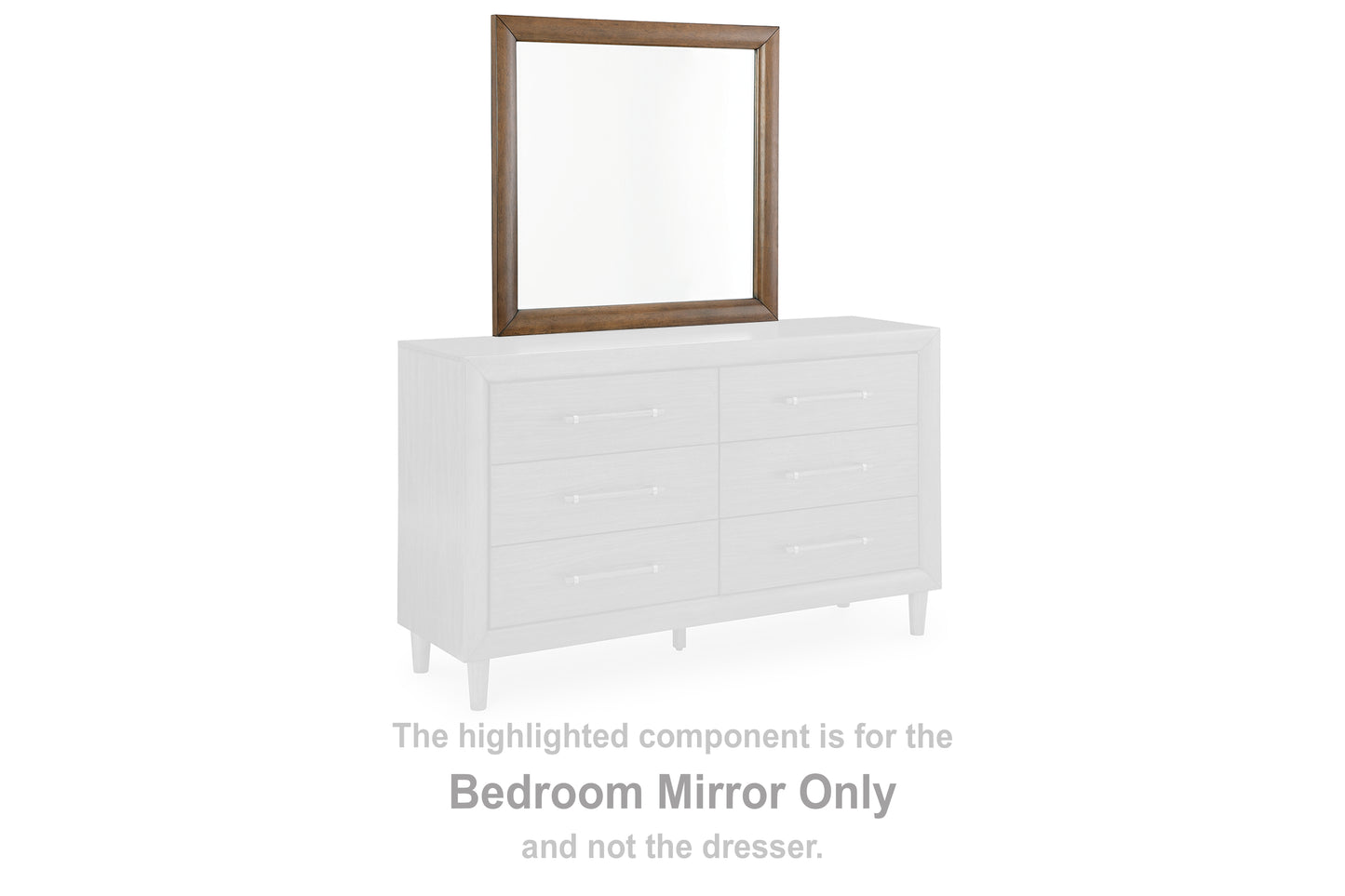 Bradenton Furniture Outlet - Ashley Furniture - Lyncott Bedroom - Bedroom Mirror / Brown - B615-36