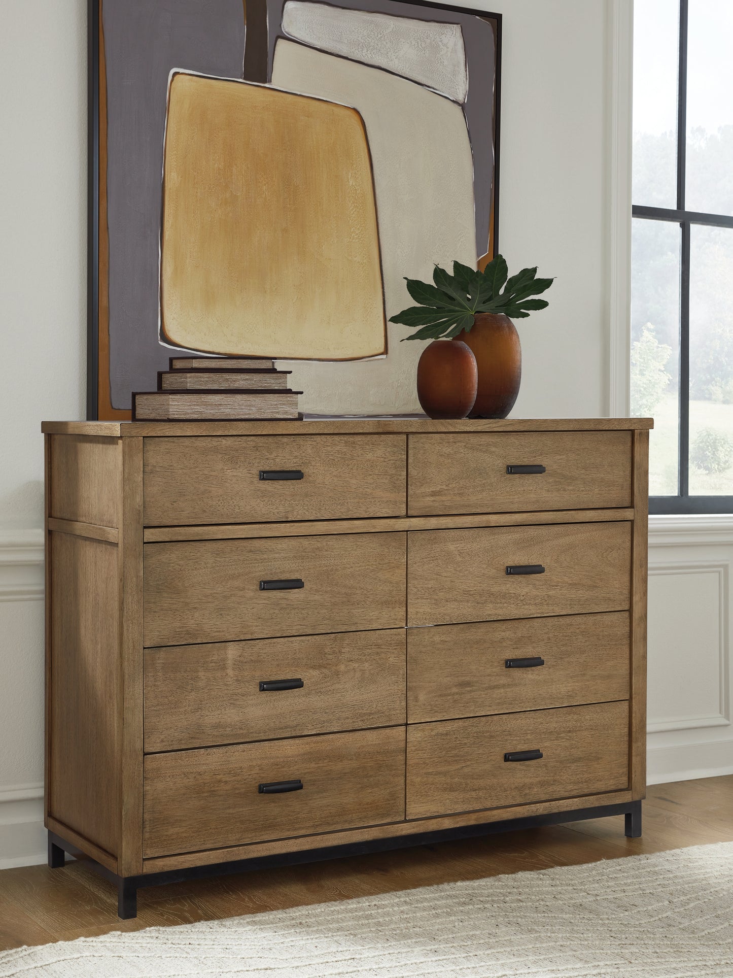 Bradenton Furniture Outlet - Ashley Furniture - Tomtyn Bedroom - Dresser / Light Brown - B622-31