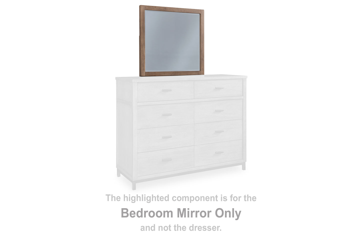 Bradenton Furniture Outlet - Ashley Furniture - Tomtyn Bedroom - Bedroom Mirror / Light Brown - B622-36