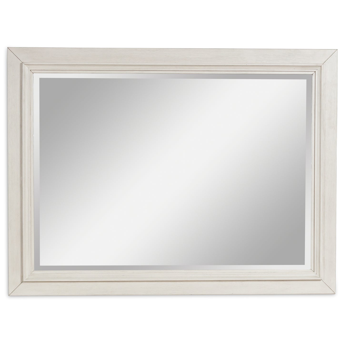 Bradenton Furniture Outlet - Ashley Furniture - Shaybrock Bedroom - Bedroom Mirror / Antique White/Brown - B683-36