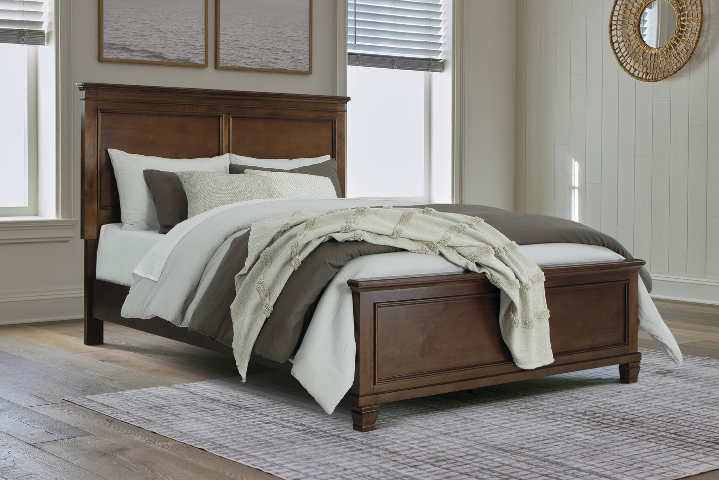 Bradenton Furniture Outlet - Ashley Furniture - Danabrin Bedroom - California King Panel Storage Bed / Brown - B685B19