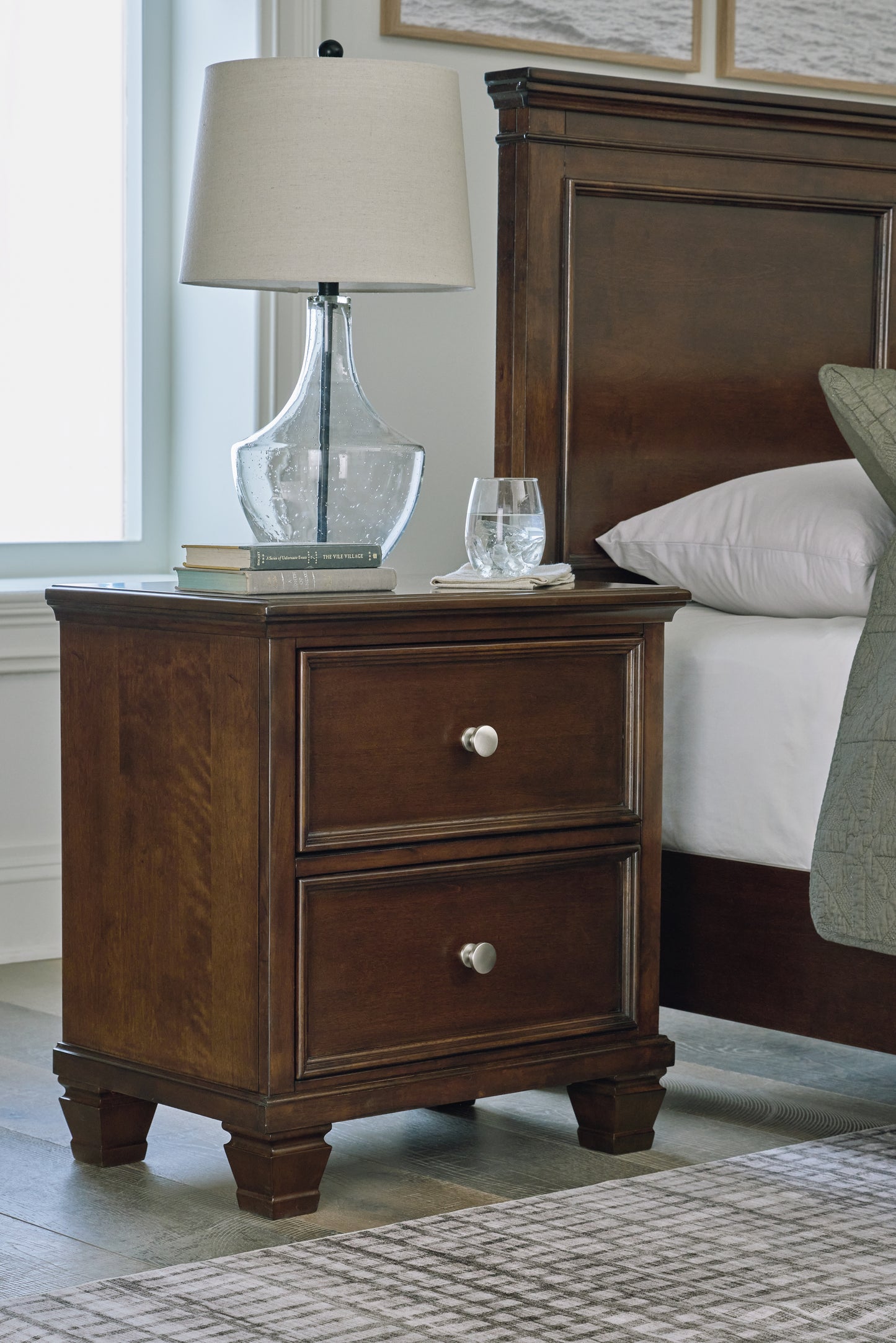 Bradenton Furniture Outlet - Ashley Furniture - Danabrin Bedroom - Two Drawer Night Stand / Brown - B685-92