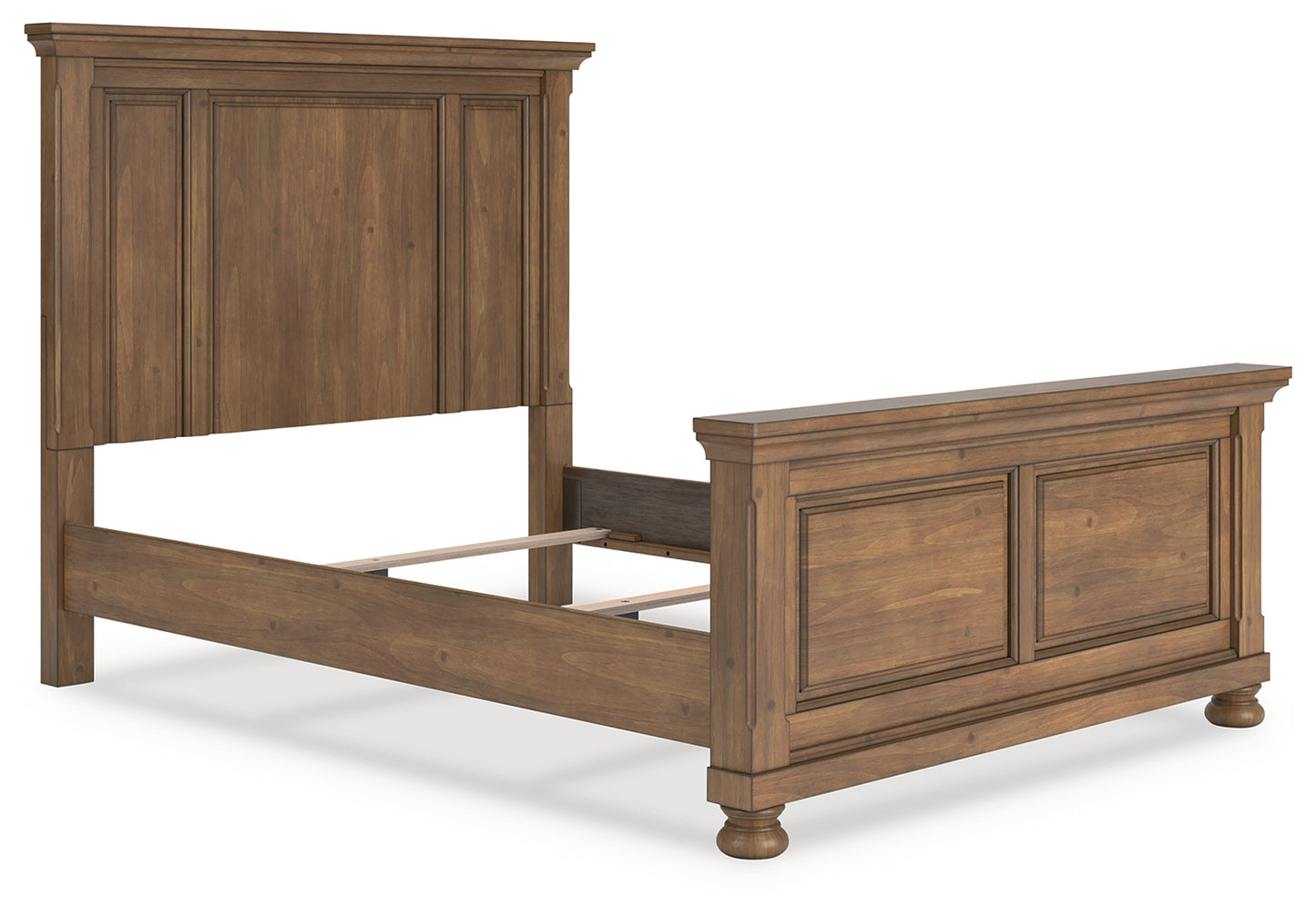 Bradenton Furniture Outlet - Ashley Furniture - Feddinger Bedroom - Queen Panel Bed / Medium Brown - PCB779B2