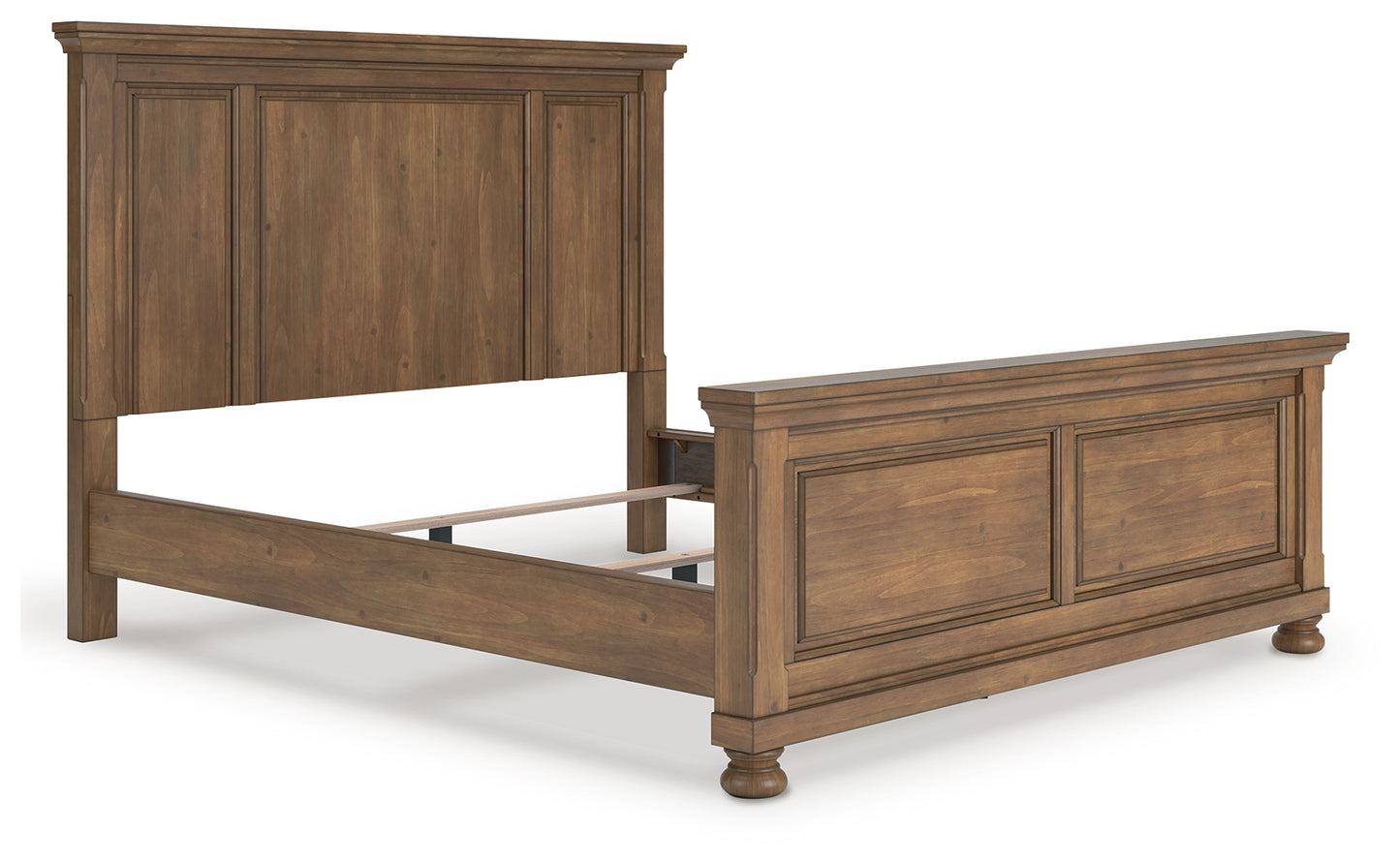 Bradenton Furniture Outlet - Ashley Furniture - Feddinger Bedroom - California King Panel Bed / Medium Brown - PCB779B7