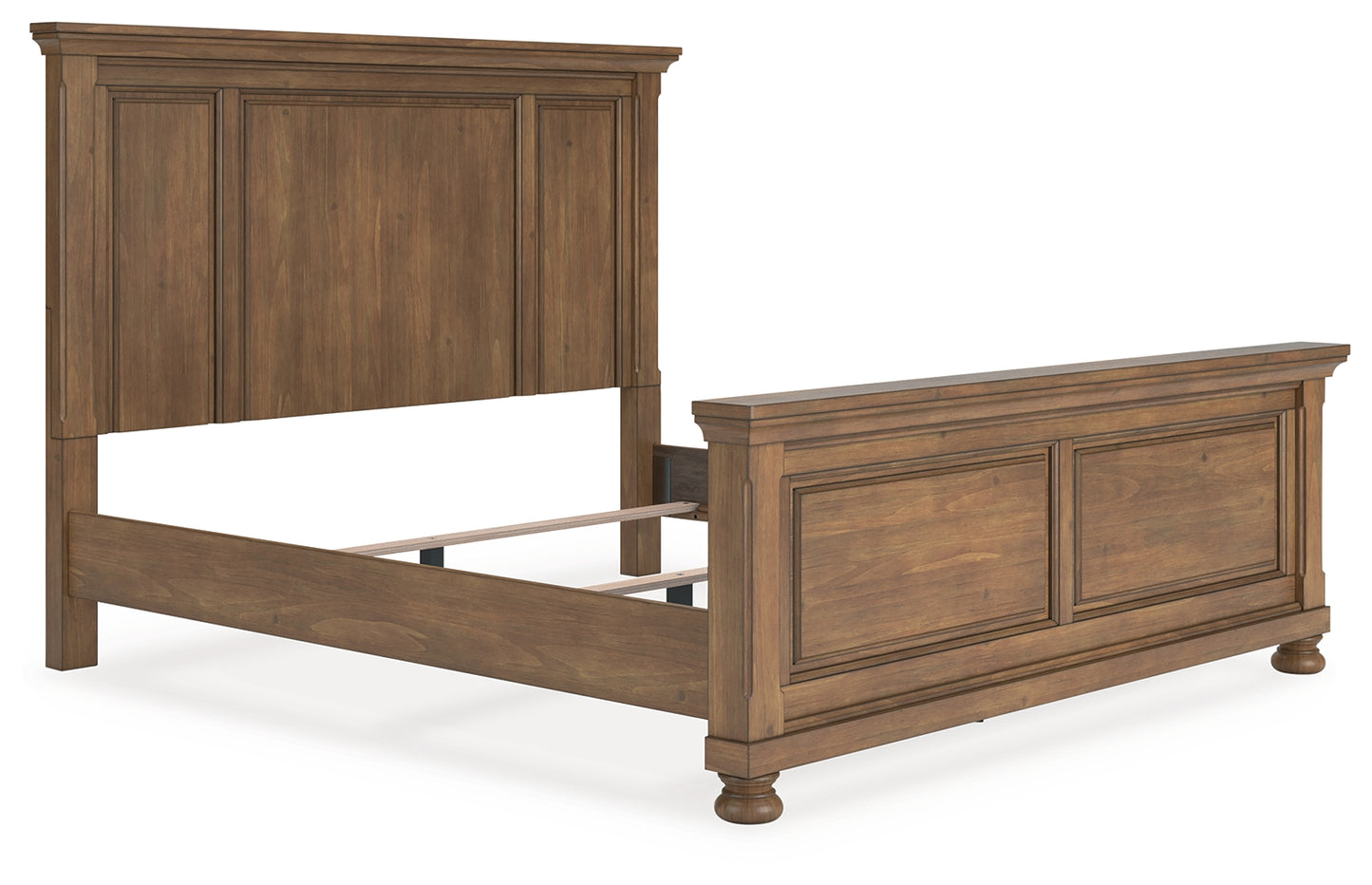 Bradenton Furniture Outlet - Ashley Furniture - Feddinger Bedroom - King Panel Bed / Medium Brown - PCB779B6