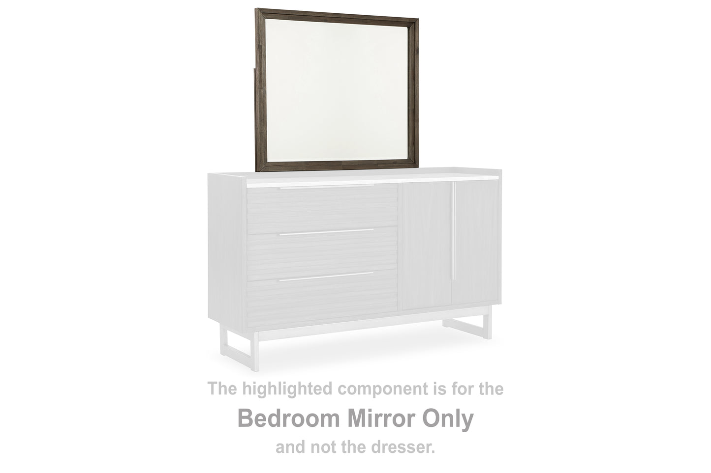 Bradenton Furniture Outlet - Ashley Furniture - Arkenton Bedroom - Bedroom Mirror / Grayish Brown - B786-36