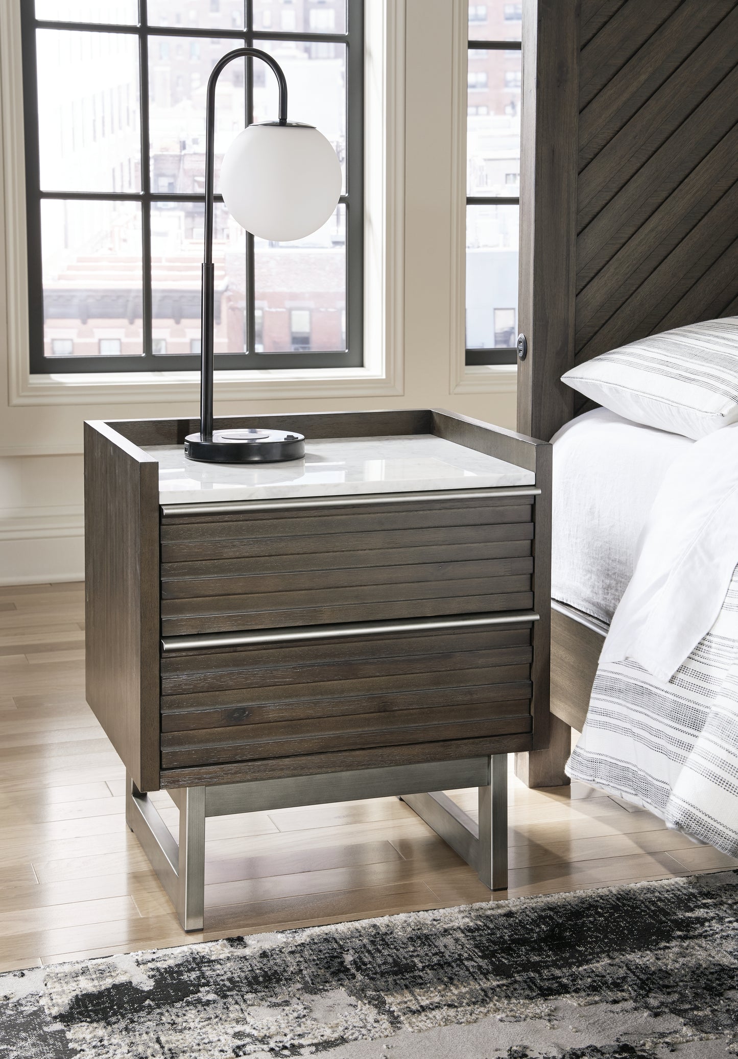 Bradenton Furniture Outlet - Ashley Furniture - Arkenton Bedroom - Dresser / Grayish Brown/White - B786-31