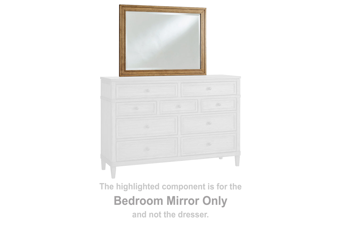 Bradenton Furniture Outlet - Ashley Furniture - Sharlance Bedroom - Bedroom Mirror / Brown - B895-36