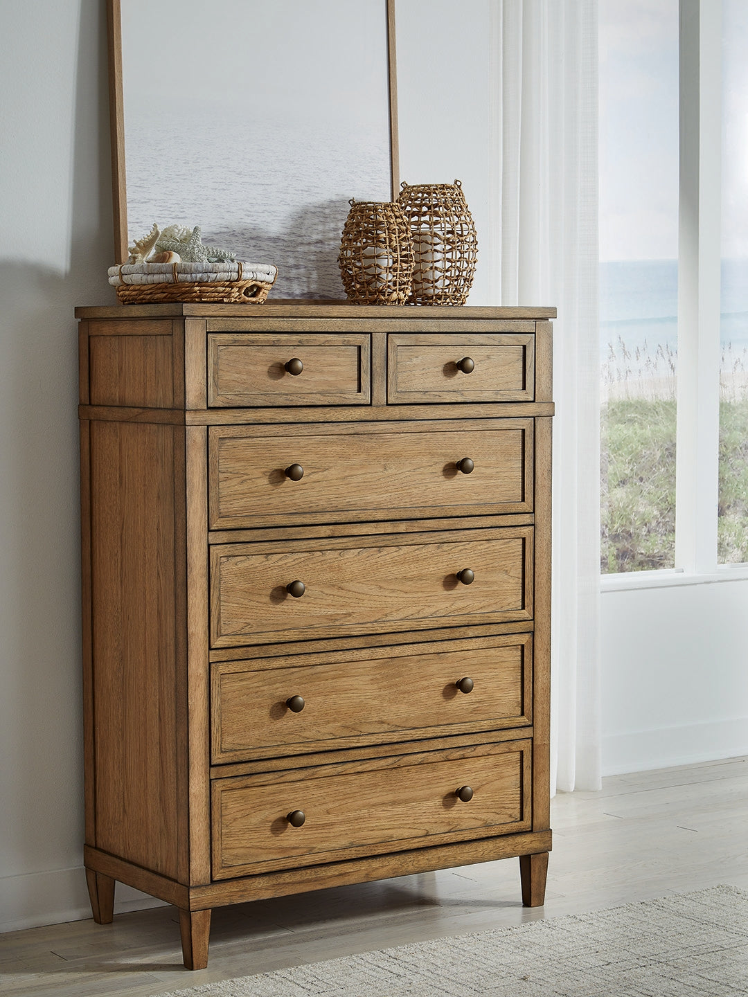 Bradenton Furniture Outlet - Ashley Furniture - Sharlance Bedroom - Six Drawer Chest / Brown - B895-46